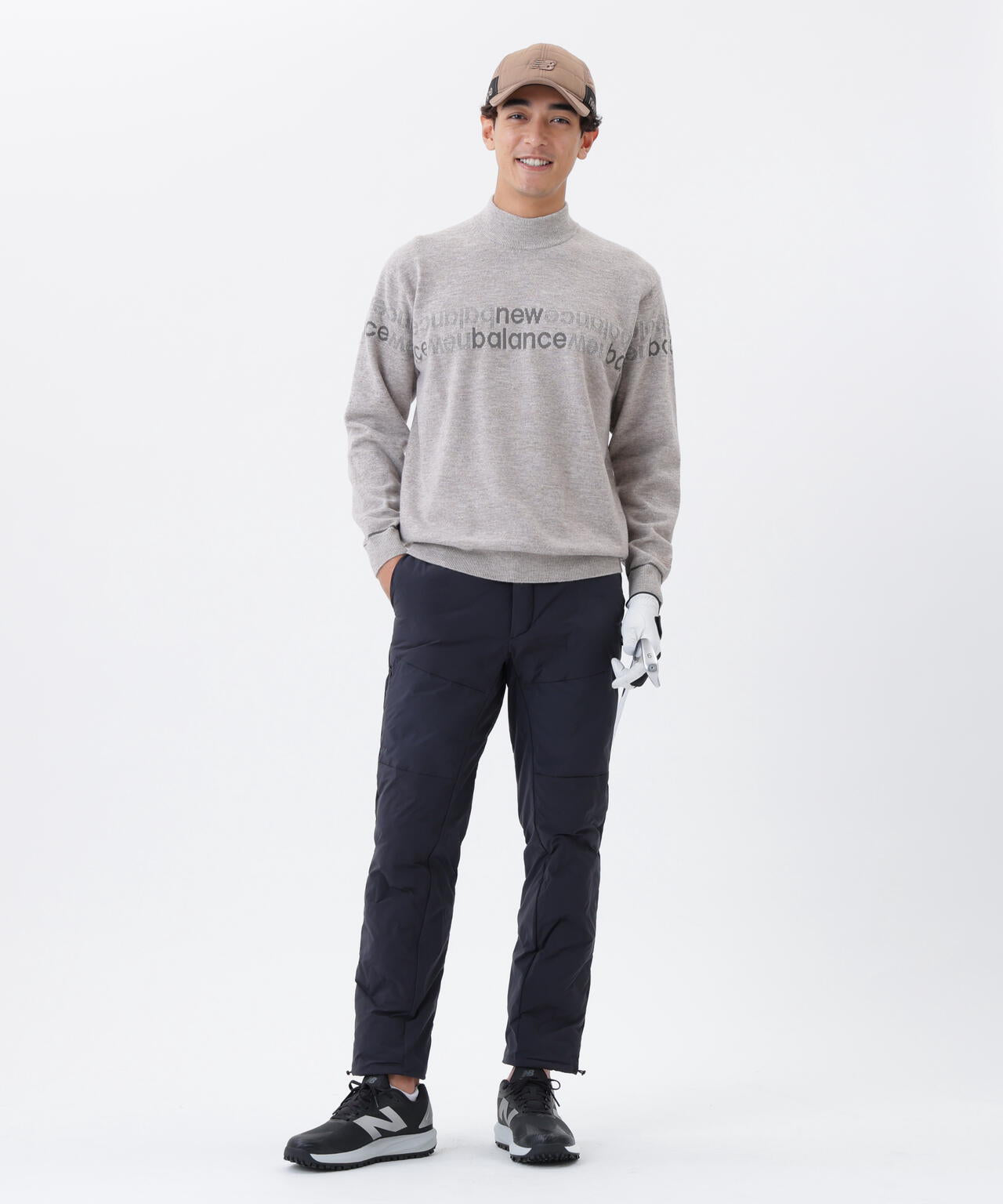 撥水 ストレッチ 中綿 テーパード ロングパンツ (MENS) | new balance