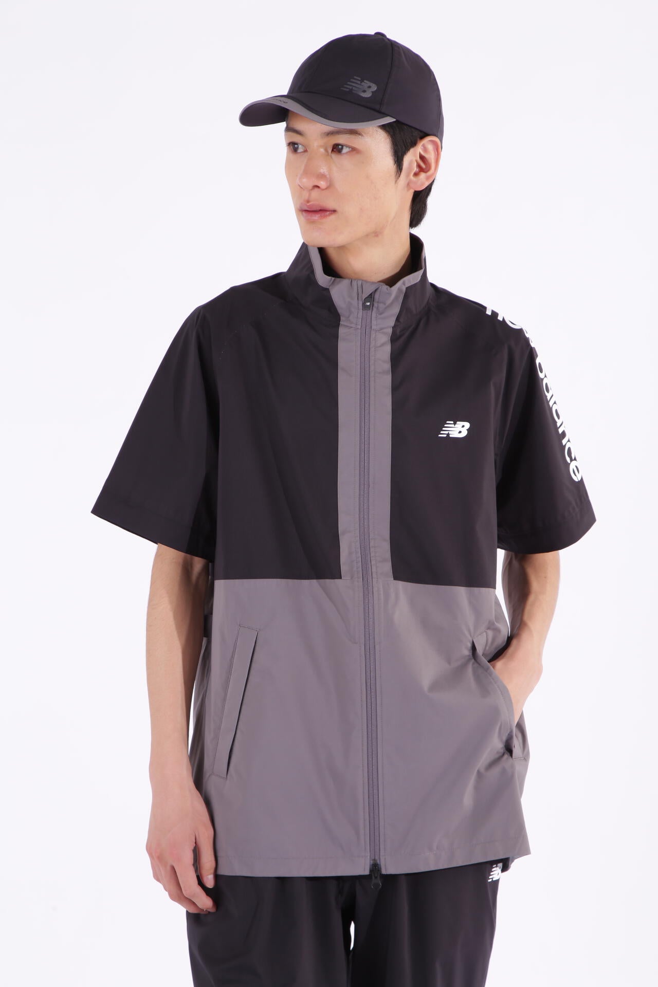 透湿防水 防風 セットアップ レインウェア (MENS) | new balance golf