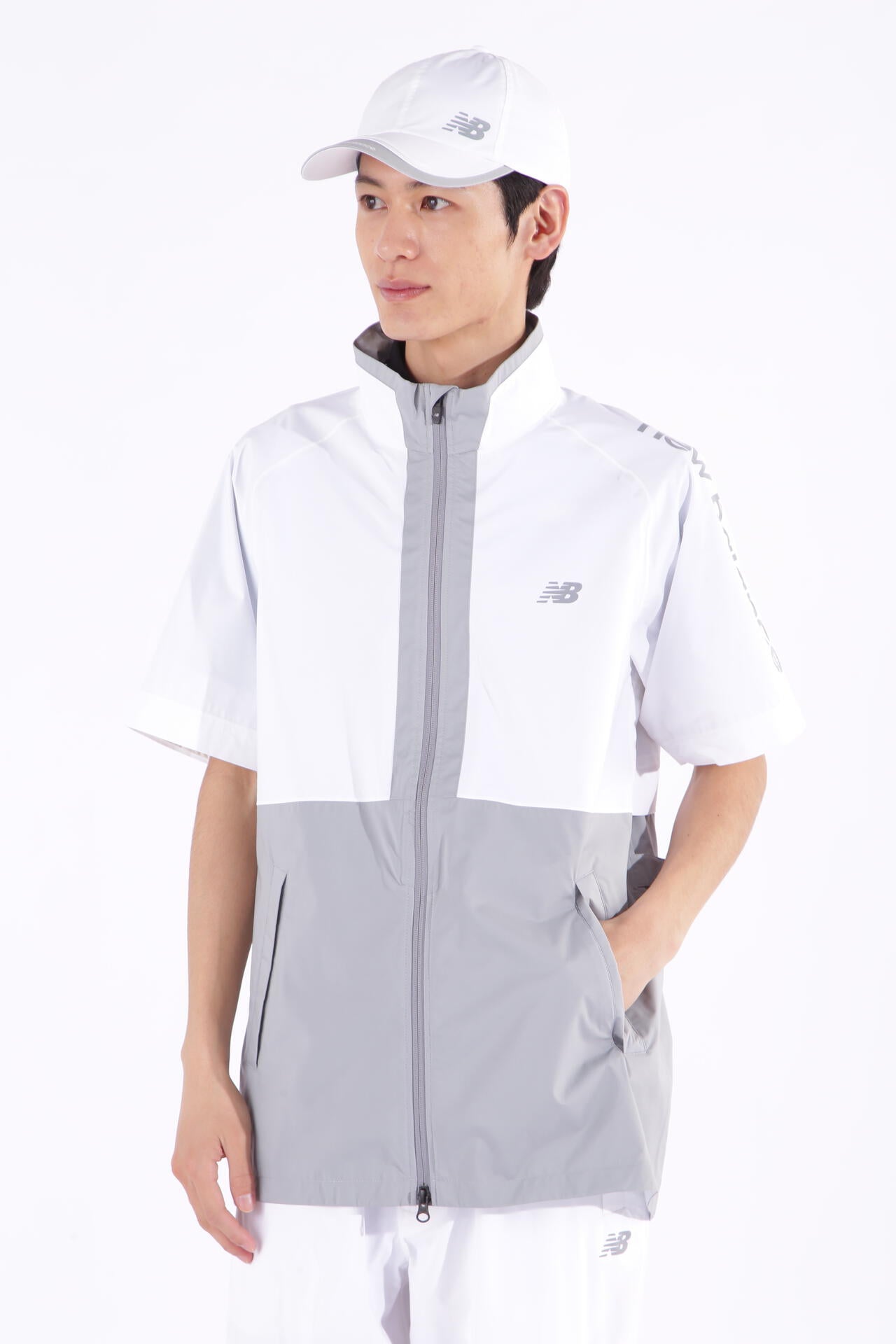 透湿防水 防風 セットアップ レインウェア (MENS) | new balance golf