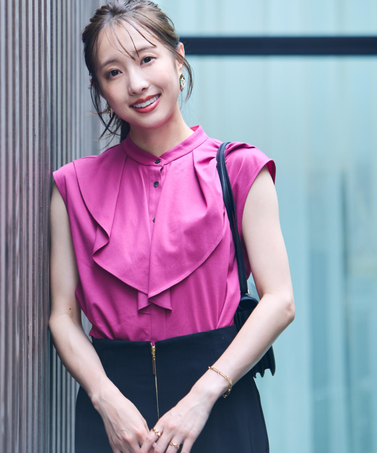 トリコットラッフルカットソー | PINKY&DIANNE（ピンキー&ダイアン