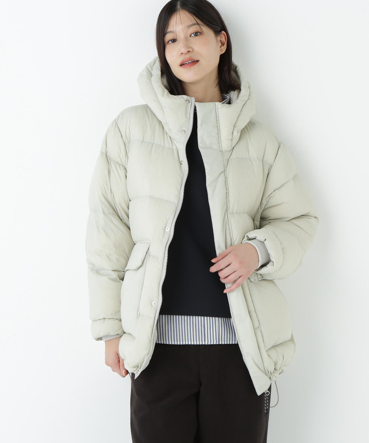 ≪WEB限定カラーあり / TAIONコラボ≫ボリュームフードダウン