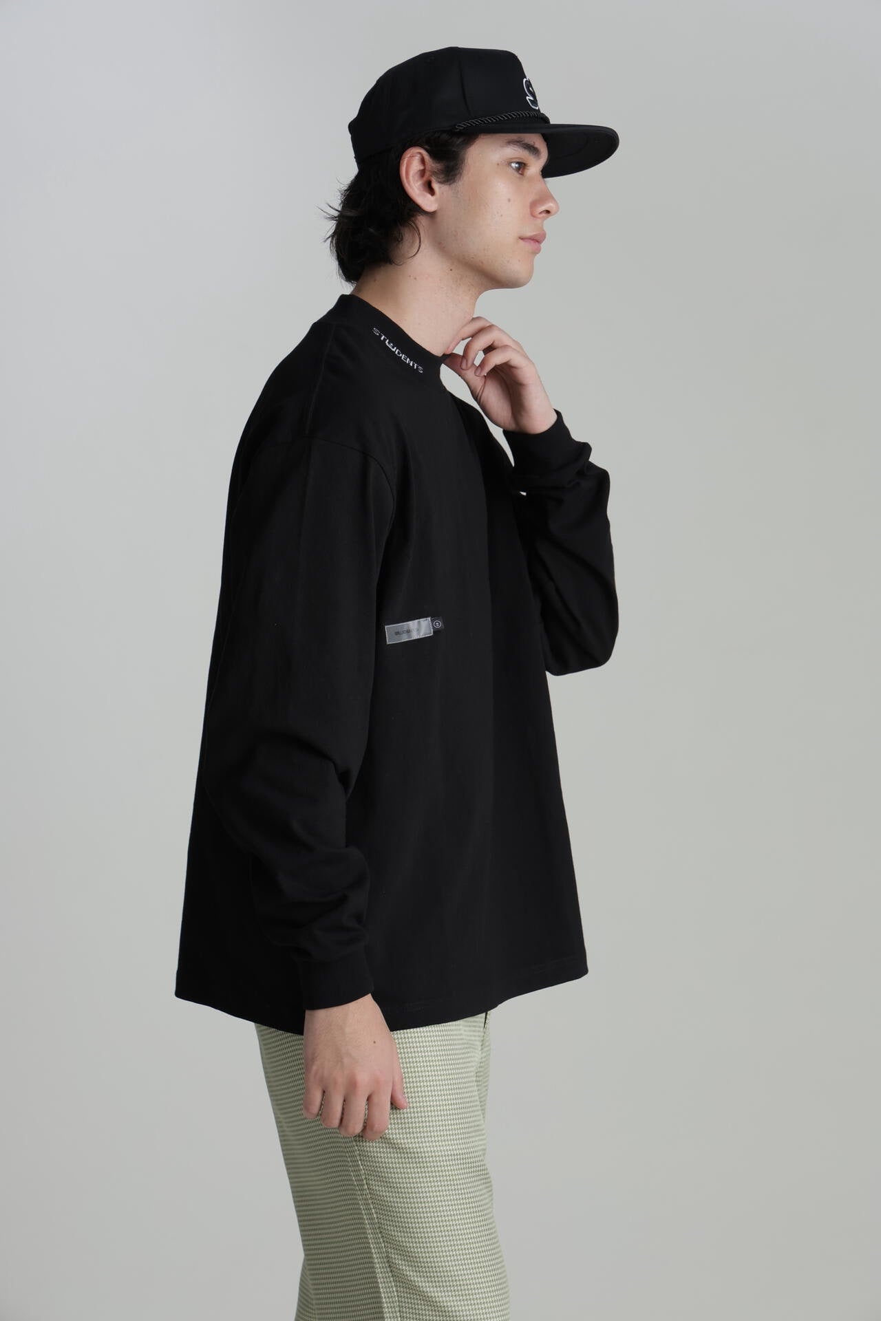 Students Golf】アスペン 綿ジャージ モックネック シャツ | Awesome