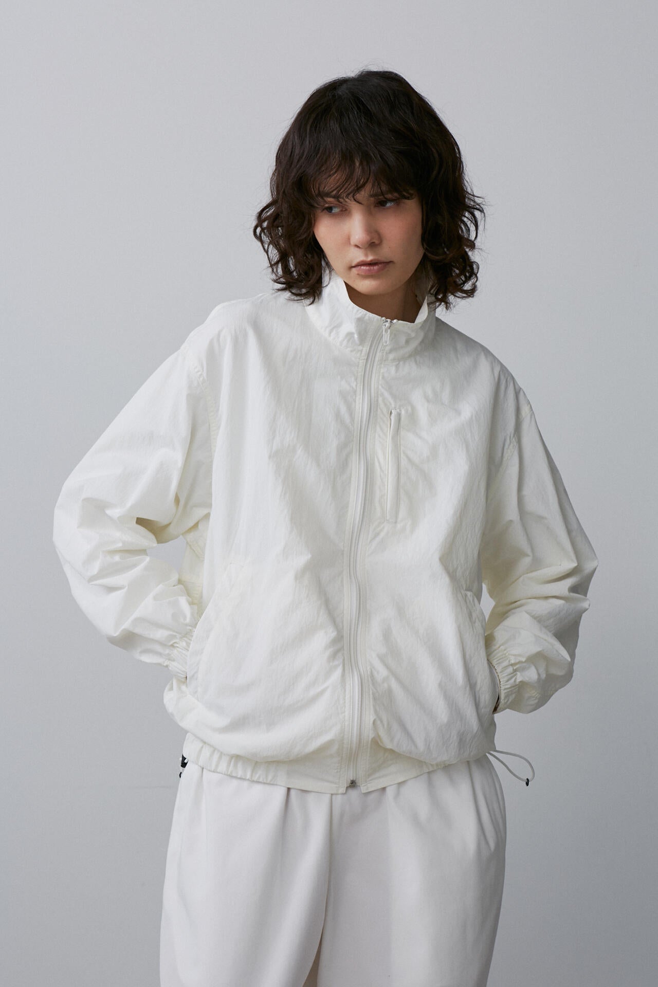 Y / RECYCLE NYLON MIX TAFFETA BLOUSON | YLÈVE（イレーヴ