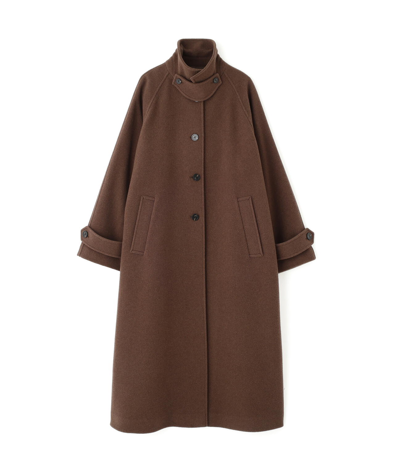 岸本セシルさん着用】ステンカラーロングコート | N. Natural Beauty