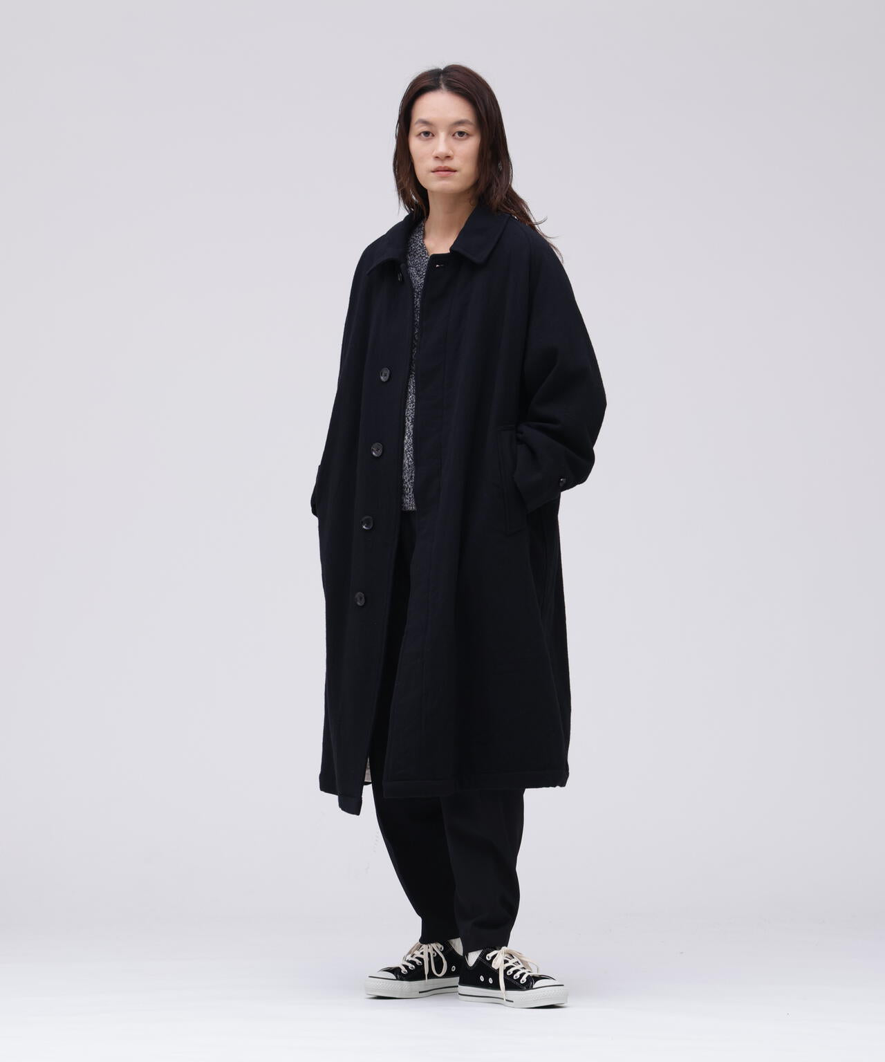 blurhms / CLASSIC WOOL BALMACAAN COAT | THE LIBRARY（ザ ライブ