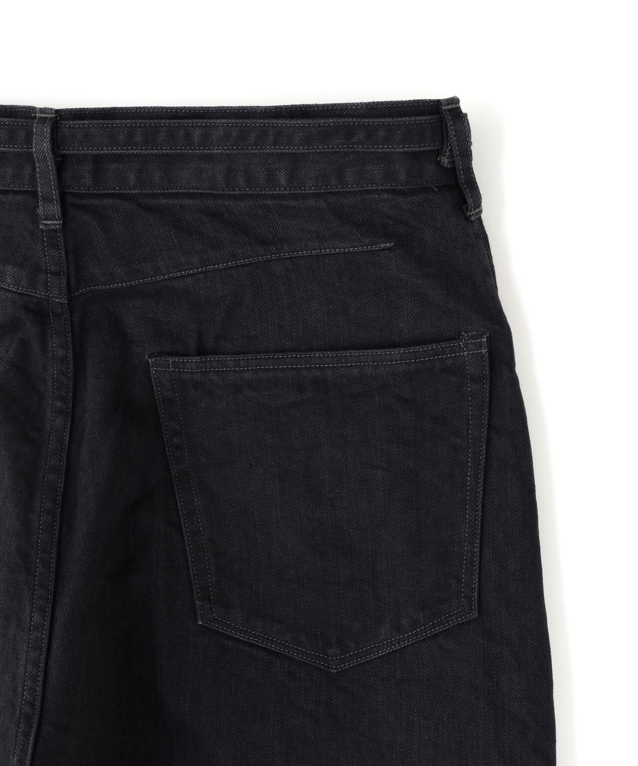 blurhms / 12.9OZ DENIM NARROW BELTED PANTS | THE LIBRARY（ザ