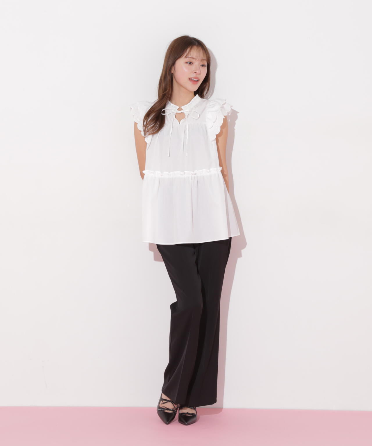 カットワークティアードチュニック | JILL by JILL STUART（ジル バイ