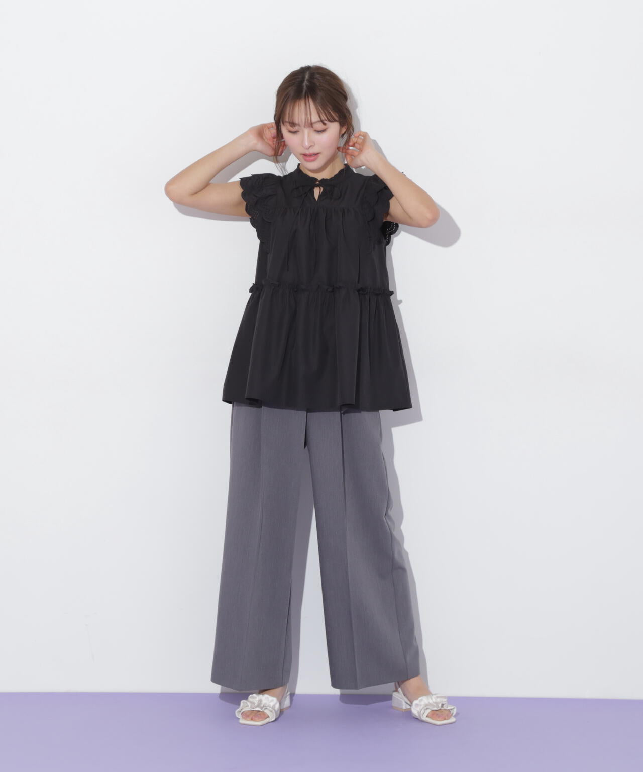 カットワークティアードチュニック | JILL by JILL STUART（ジル バイ