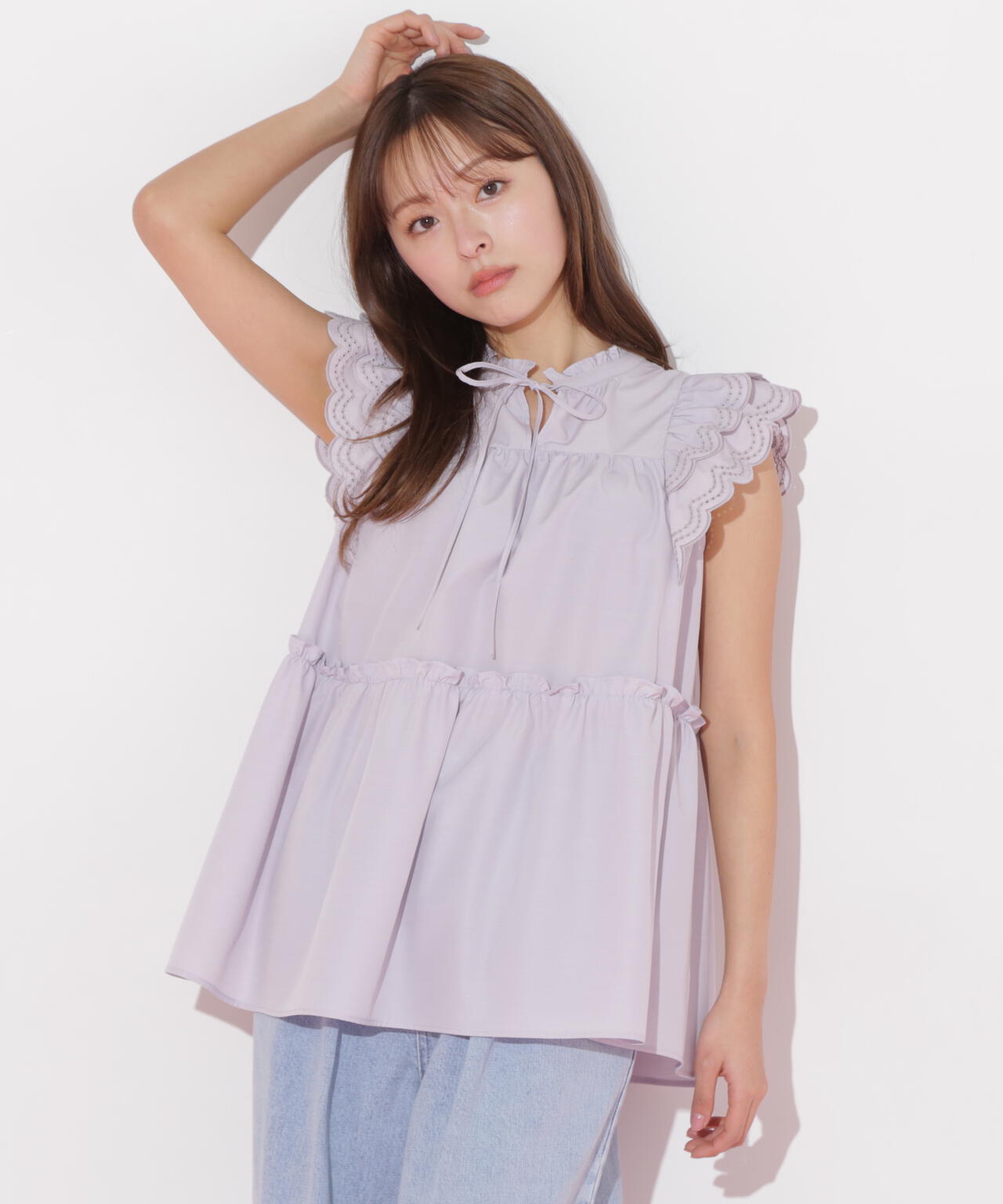 カットワークティアードチュニック | JILL by JILL STUART（ジル バイ