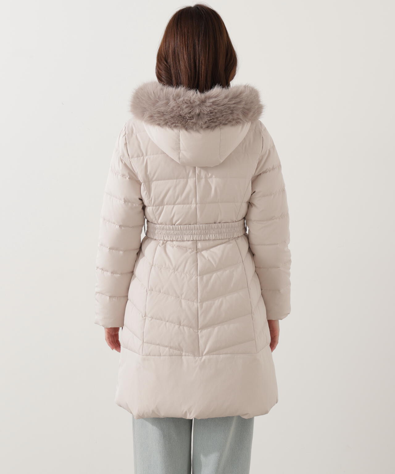 ベルト付ダウン | PROPORTION BODY DRESSING（プロポーションボディ