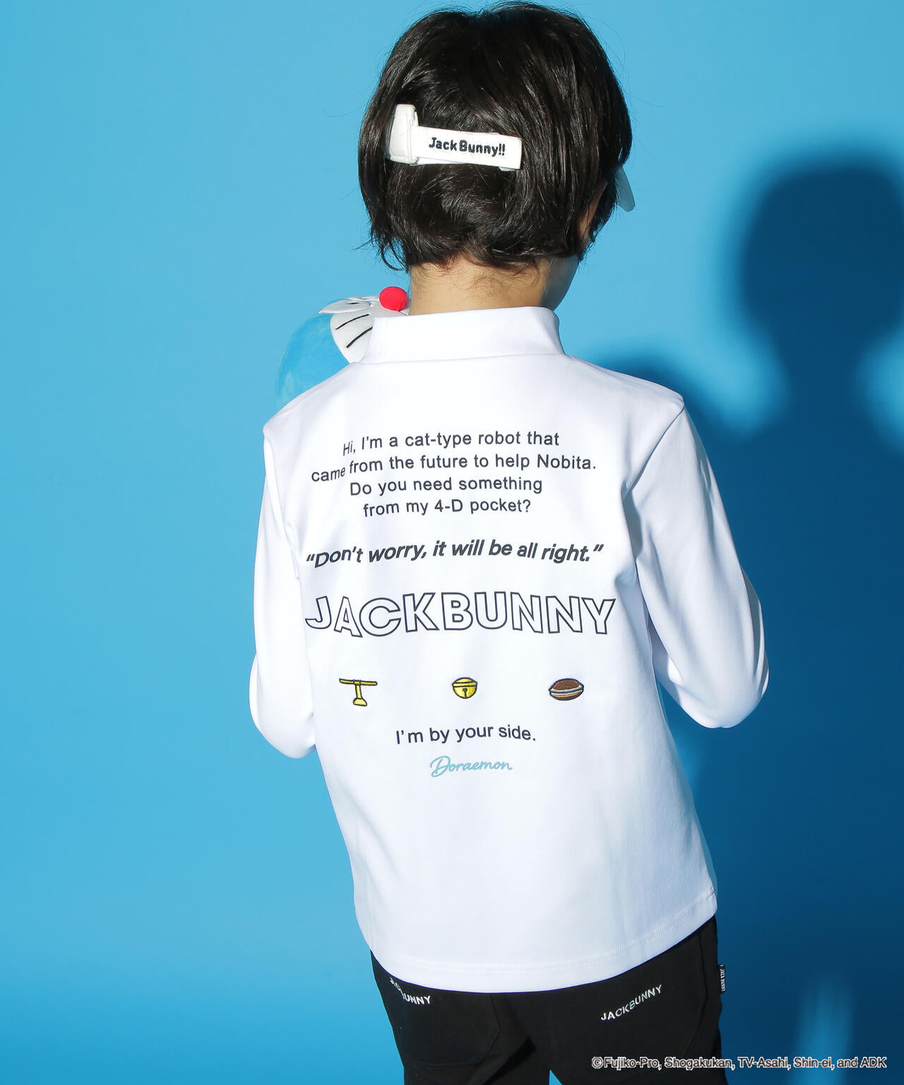 ドラえもん】PE天竺長袖モックネックカットソー (ジュニア) | Jack