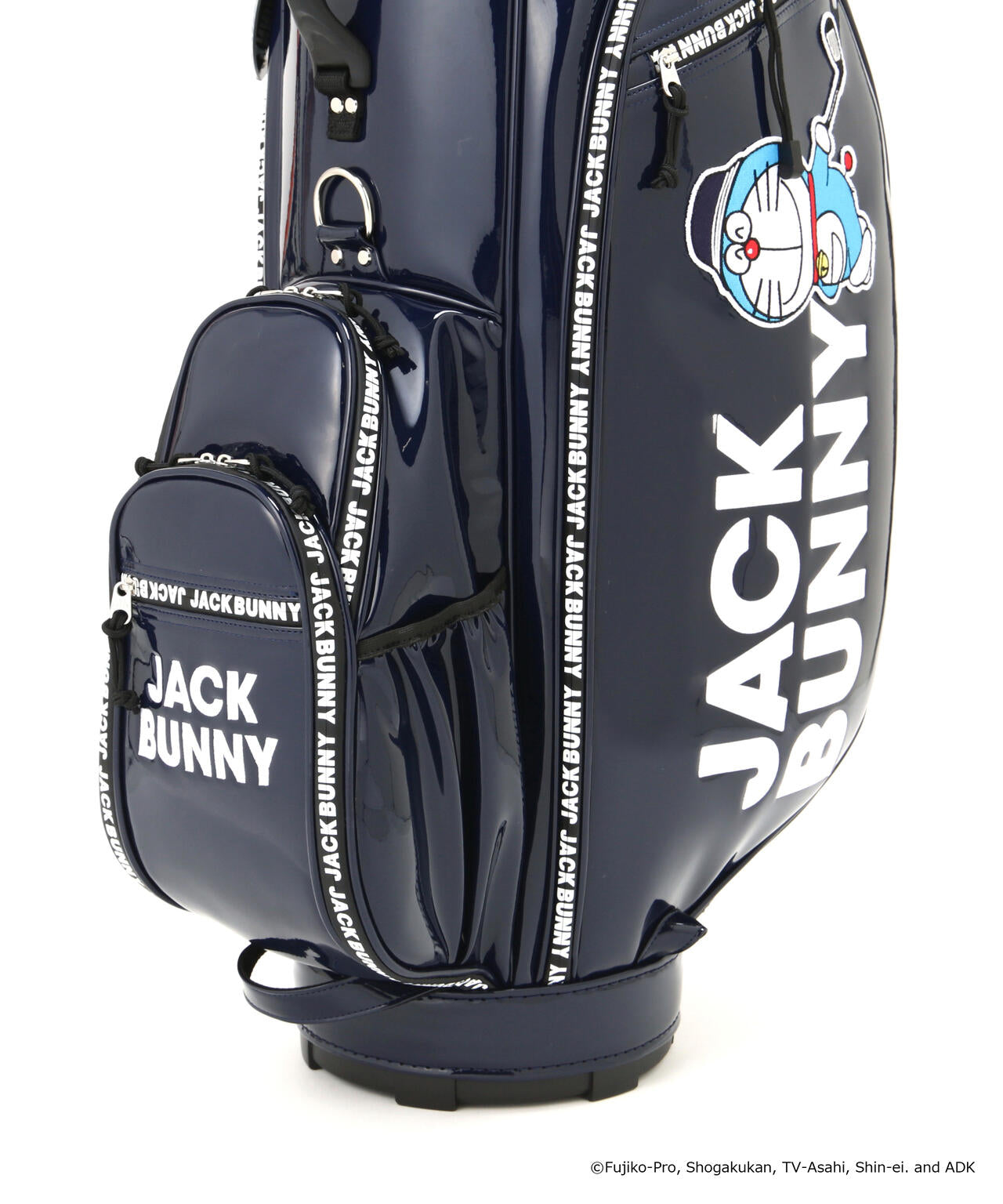 ドラえもん】自立型エナメルキャディバッグ (46インチ対応) (UNISEX