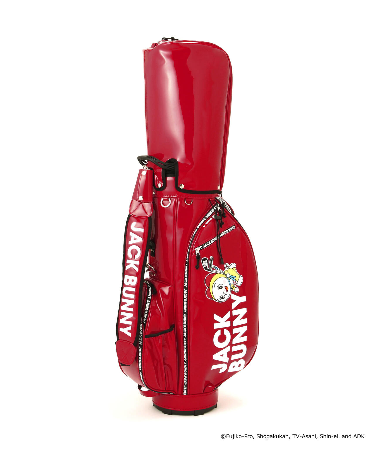 ドラえもん】自立型エナメルキャディバッグ (46インチ対応) (UNISEX