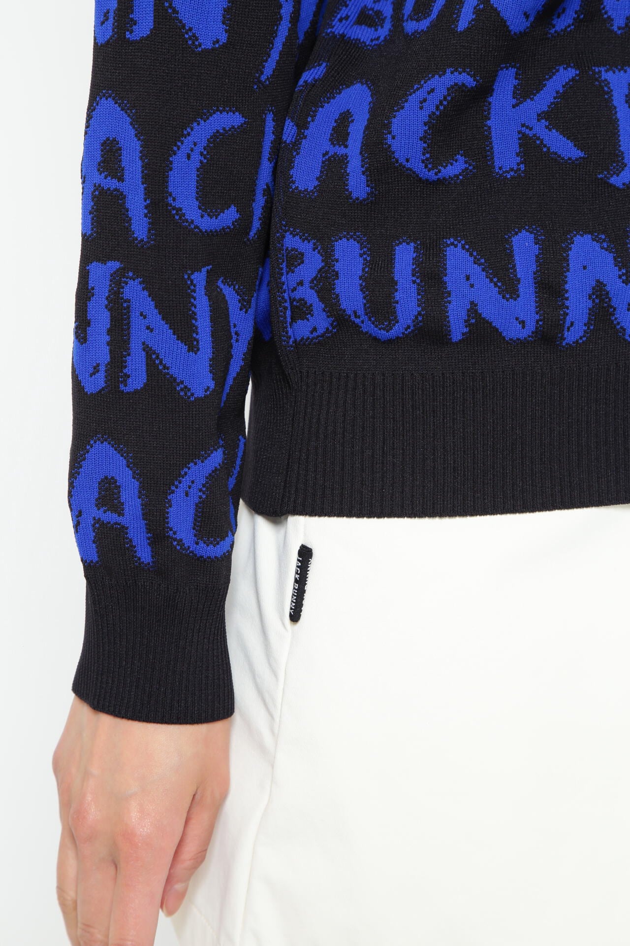 Wジャガード クルーネックニットプルオーバー ＜直営・公式オンライン