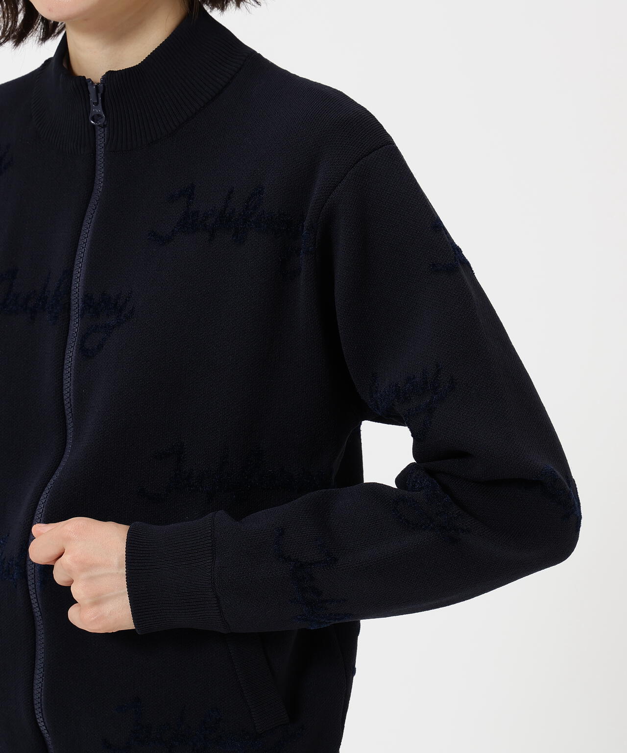 12Gダブルジャガードジップアップニットジャケット | Jack Bunny