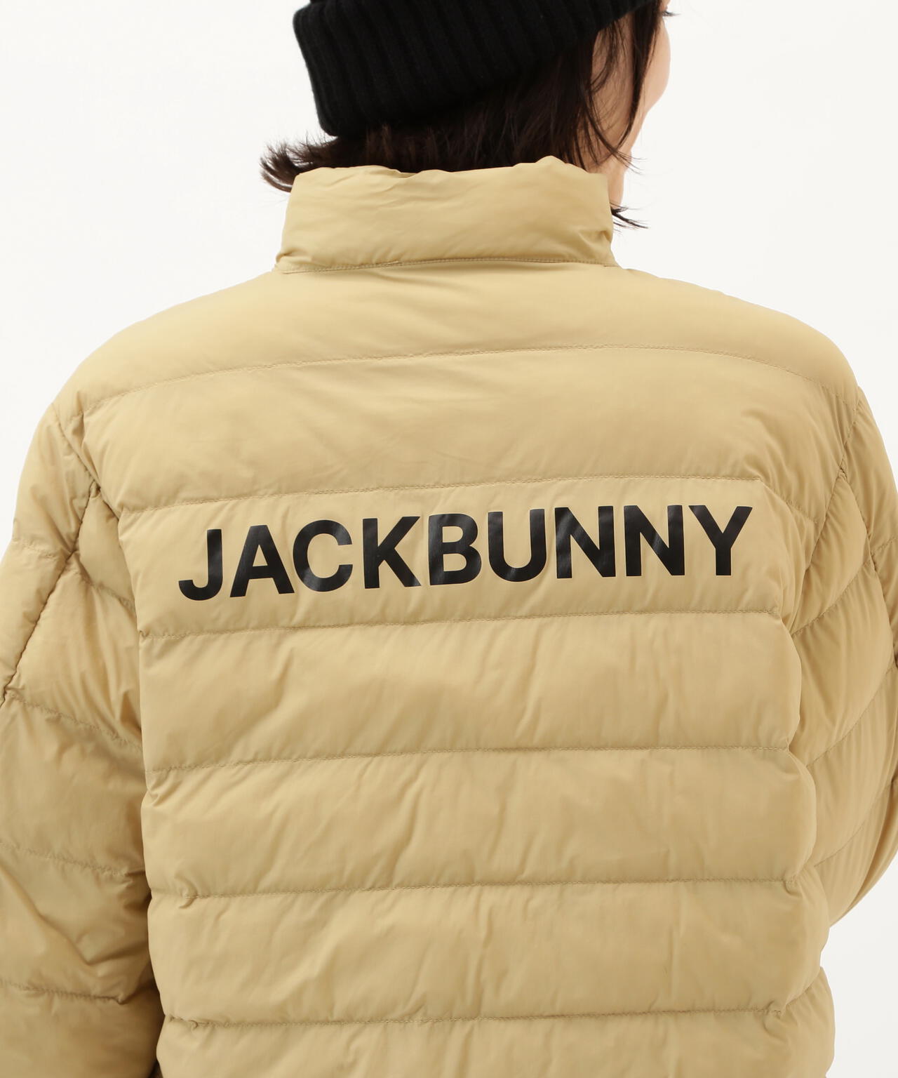 ⛳️【Jack Bunny!! 保温 フロントロゴ 中綿ジップアップジャケット