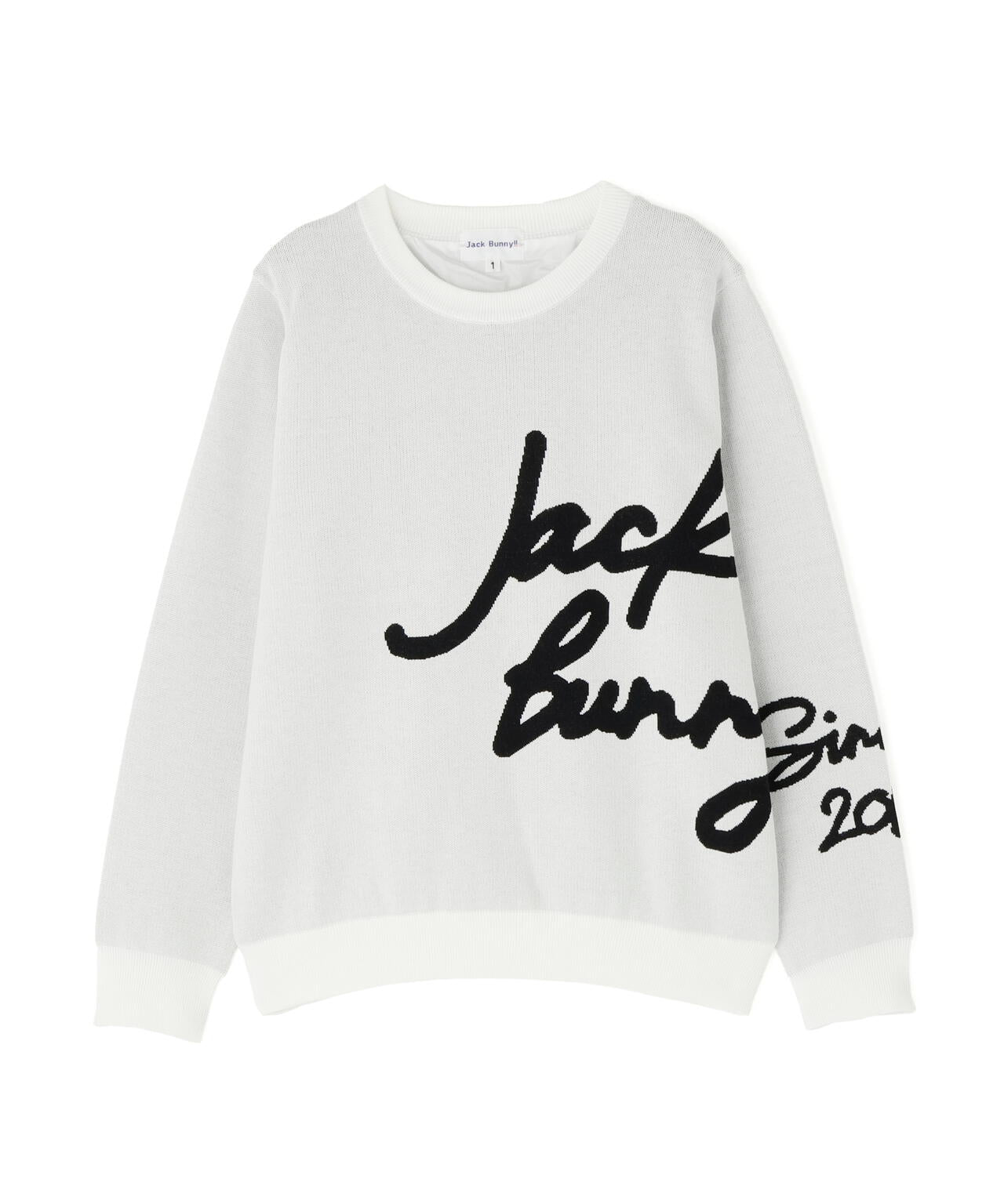 防風裏地付きクルーネックニットプルオーバー | Jack Bunny