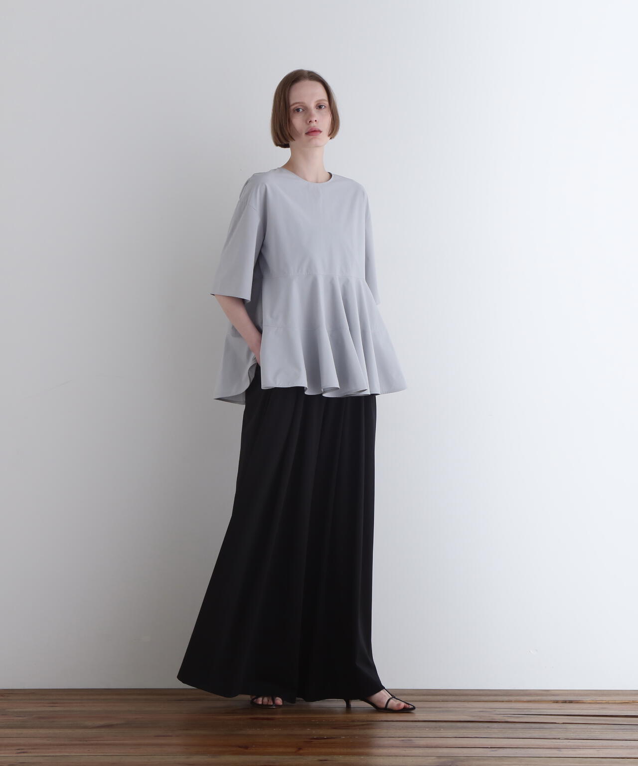 SOLOTEX ブロードフレアブラウス | LE PHIL（ル フィル） ｜【公式