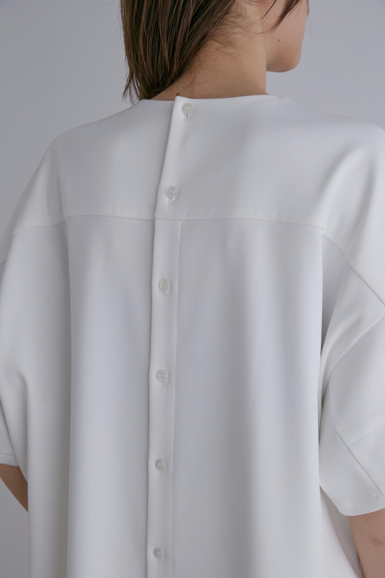 2WAYツイルハーフスリーブブラウス | LE PHIL（ル フィル） ｜【公式