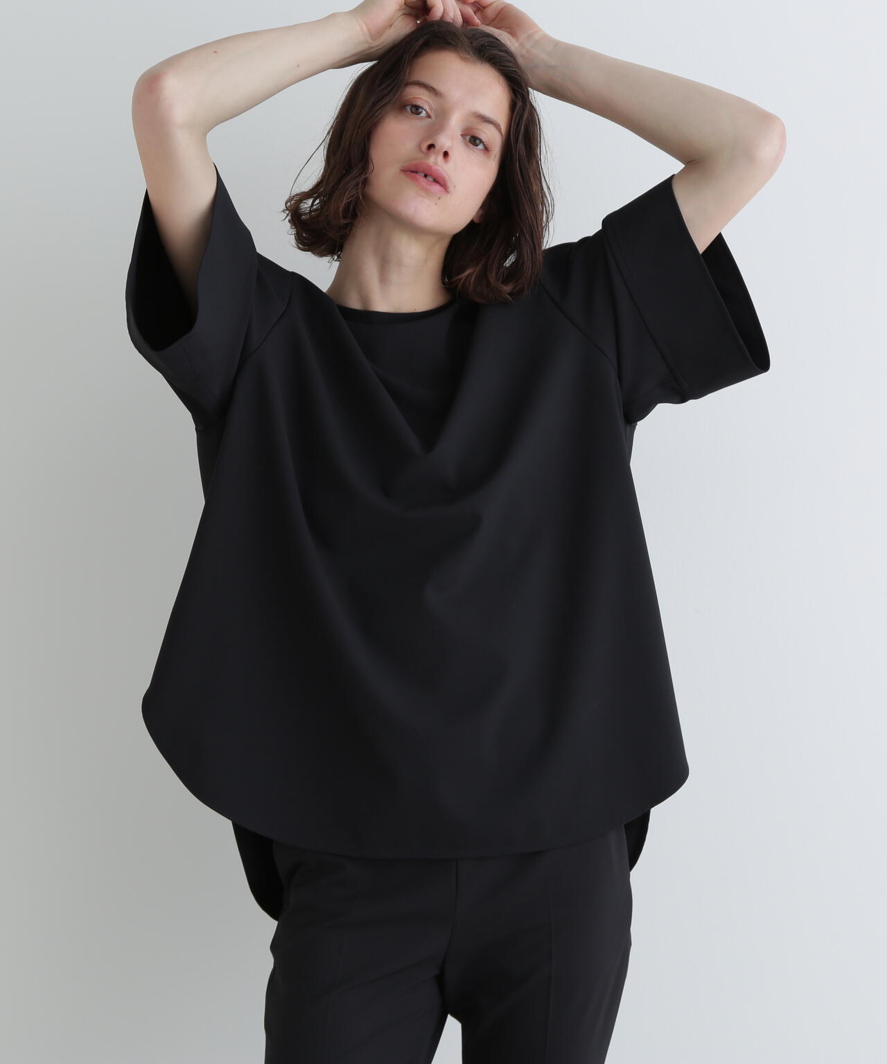 ストレッチオックスバックドレープブラウス | LE PHIL（ル フィル