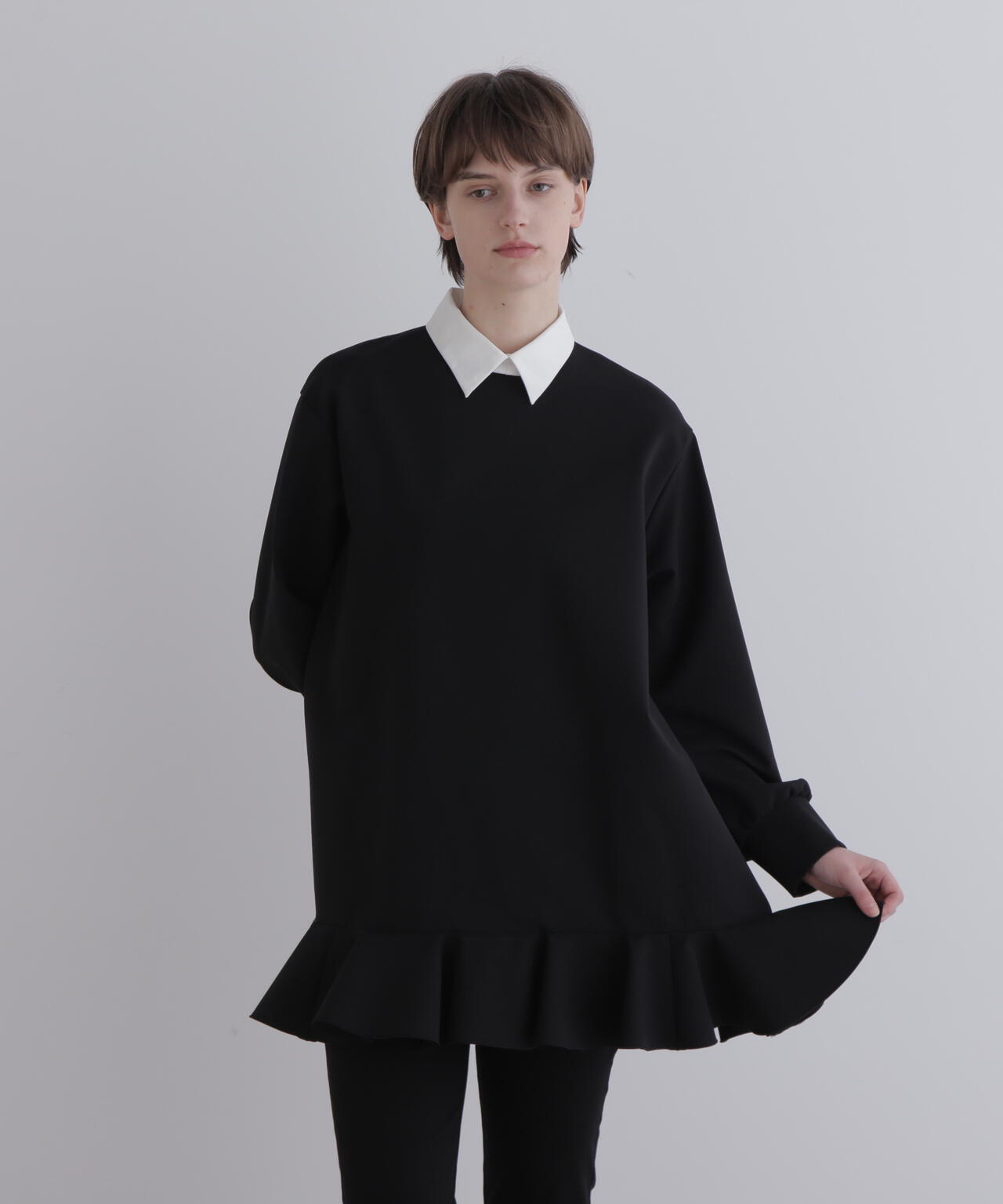 襟付きフリルブラウス | LE PHIL（ル フィル） ｜【公式】通販mix