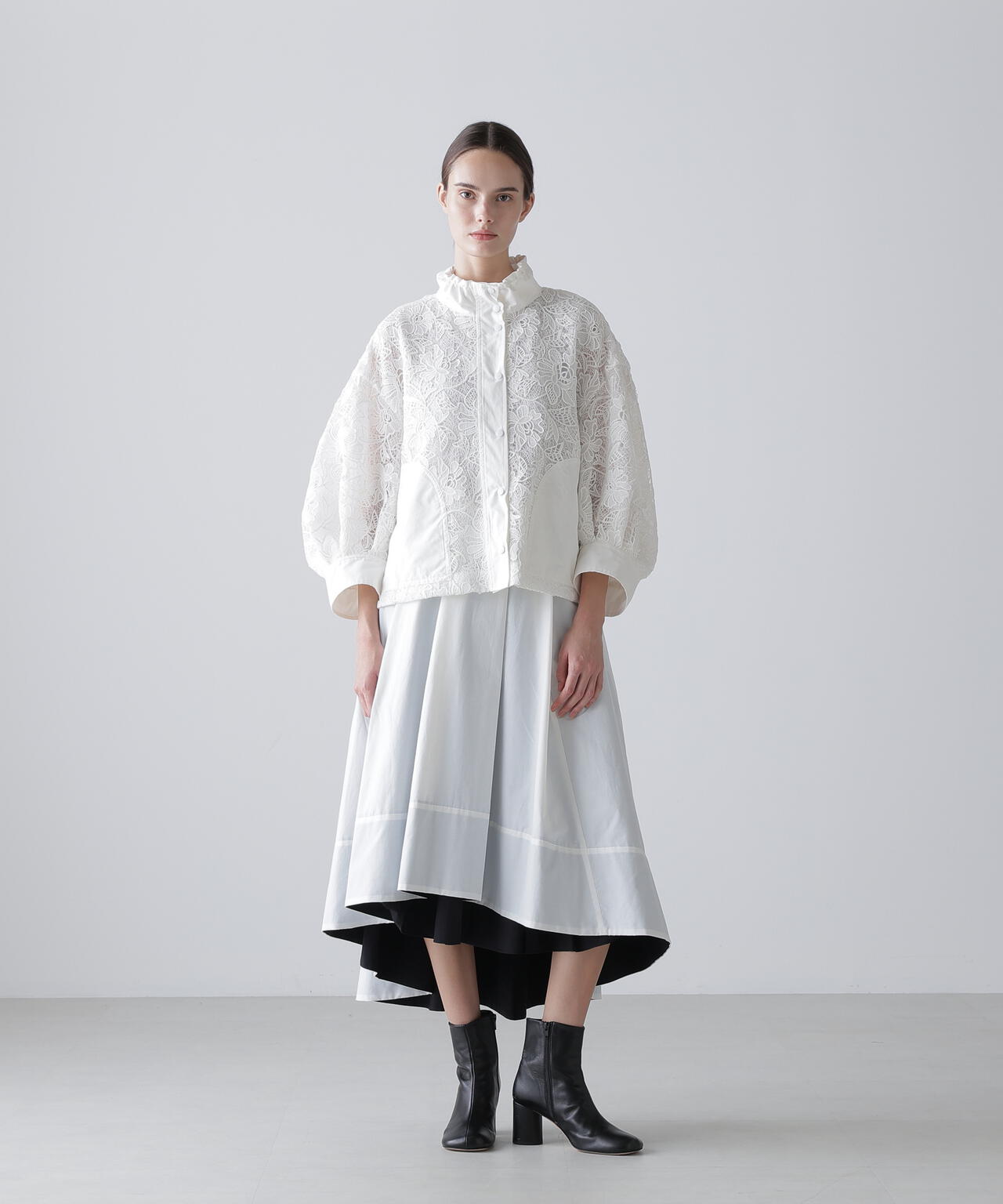 ナイロンダンプ×レースブルゾン | ADORE（アドーア） ｜【公式】通販