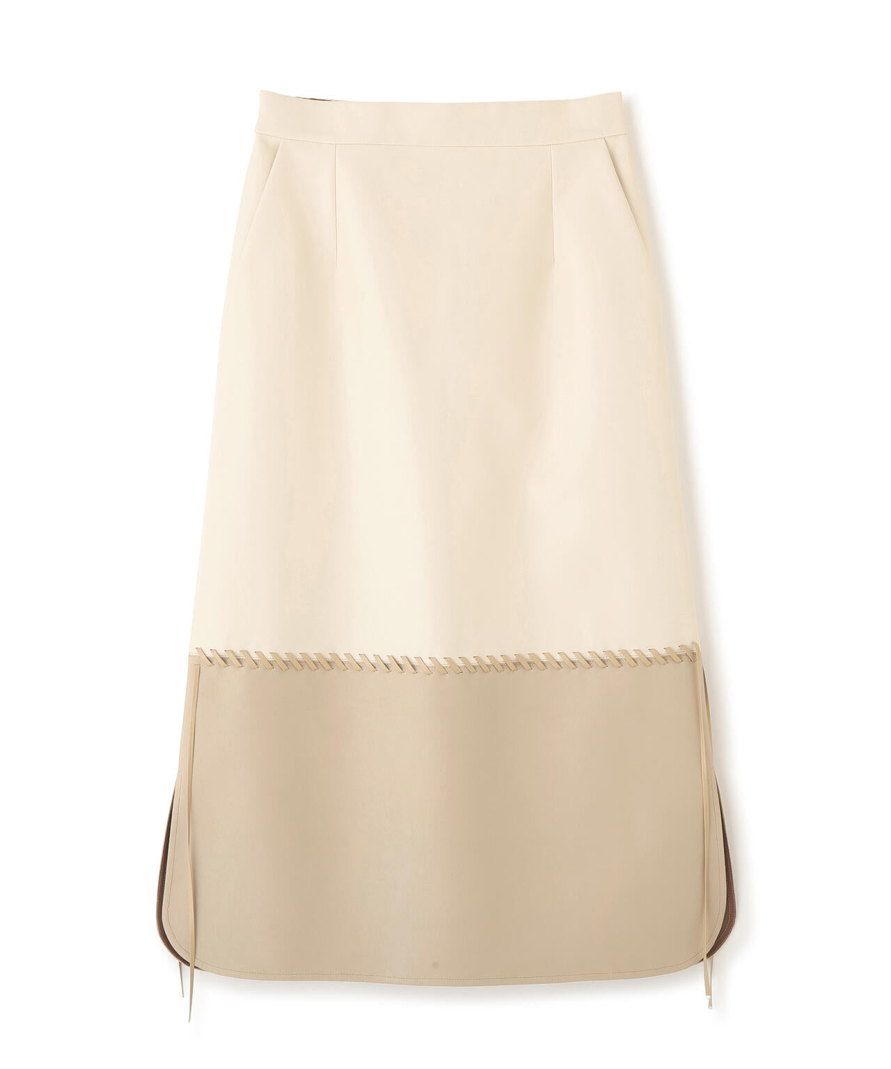 レースアップフェイクレザースカート | ADORE（アドーア） ｜【公式