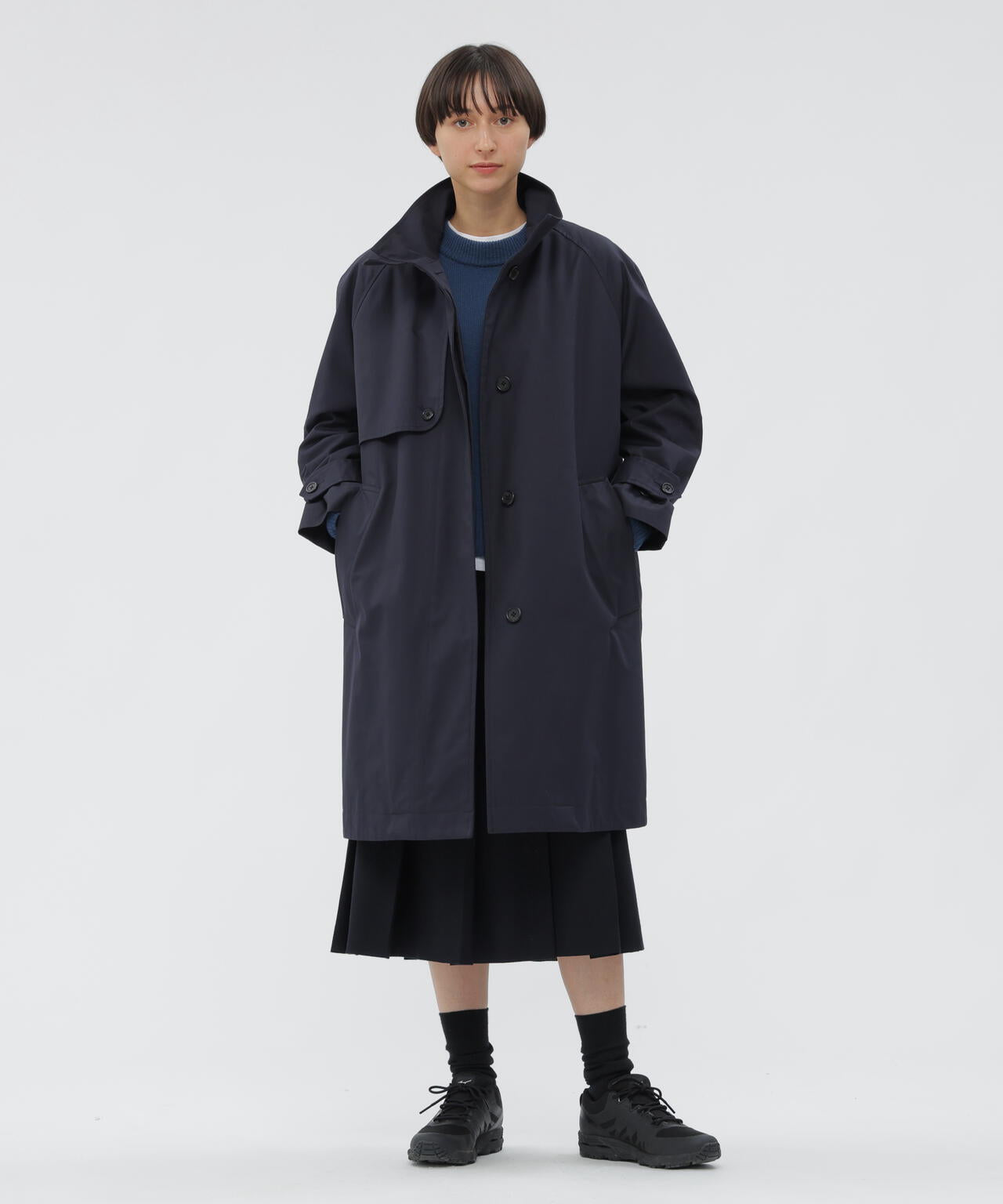 COTTON NYLON GABARDINE COAT | MARGARET HOWELL（マーガレット
