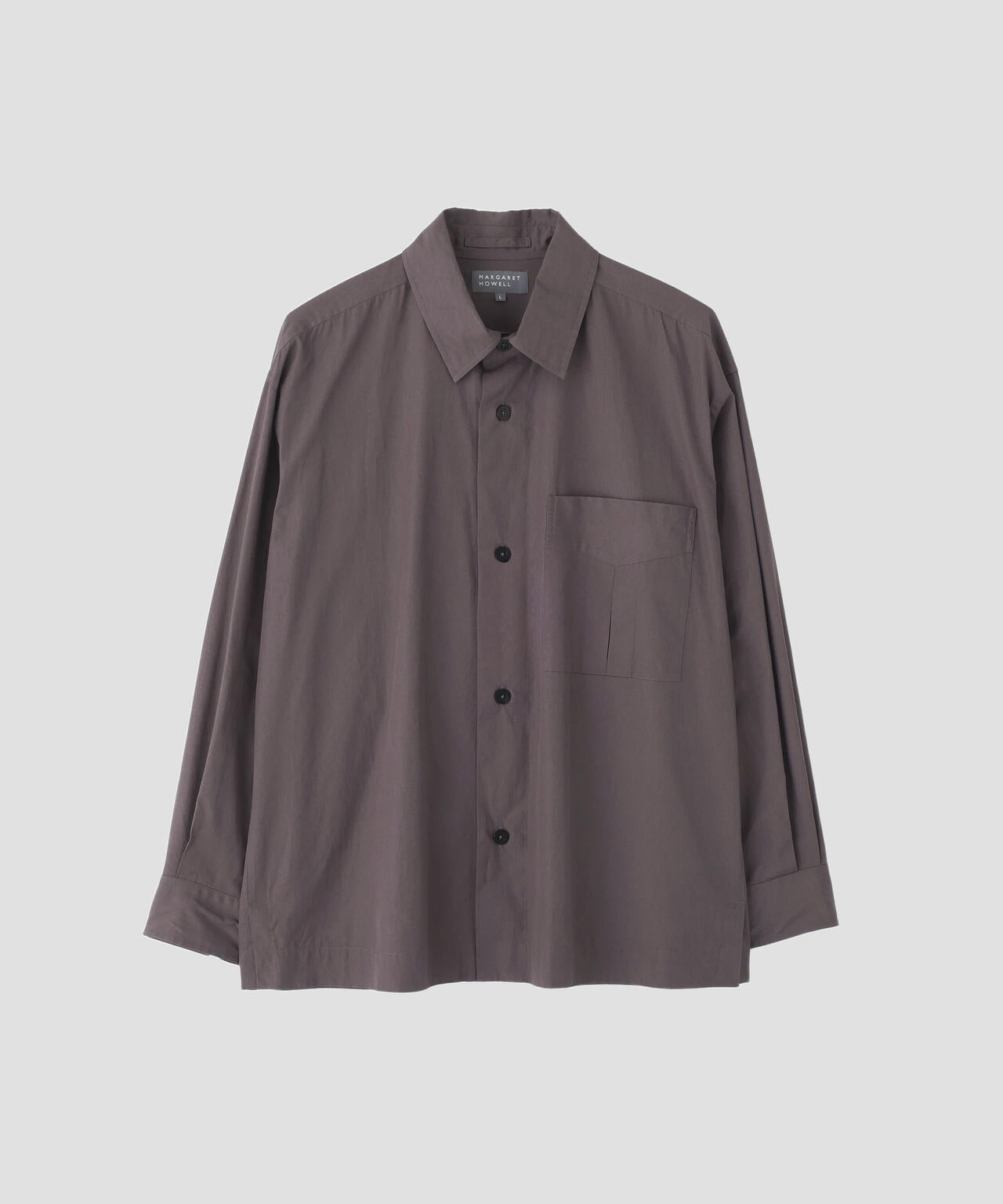 PAPER COTTON POPLIN SHIRT | MARGARET HOWELL（マーガレット