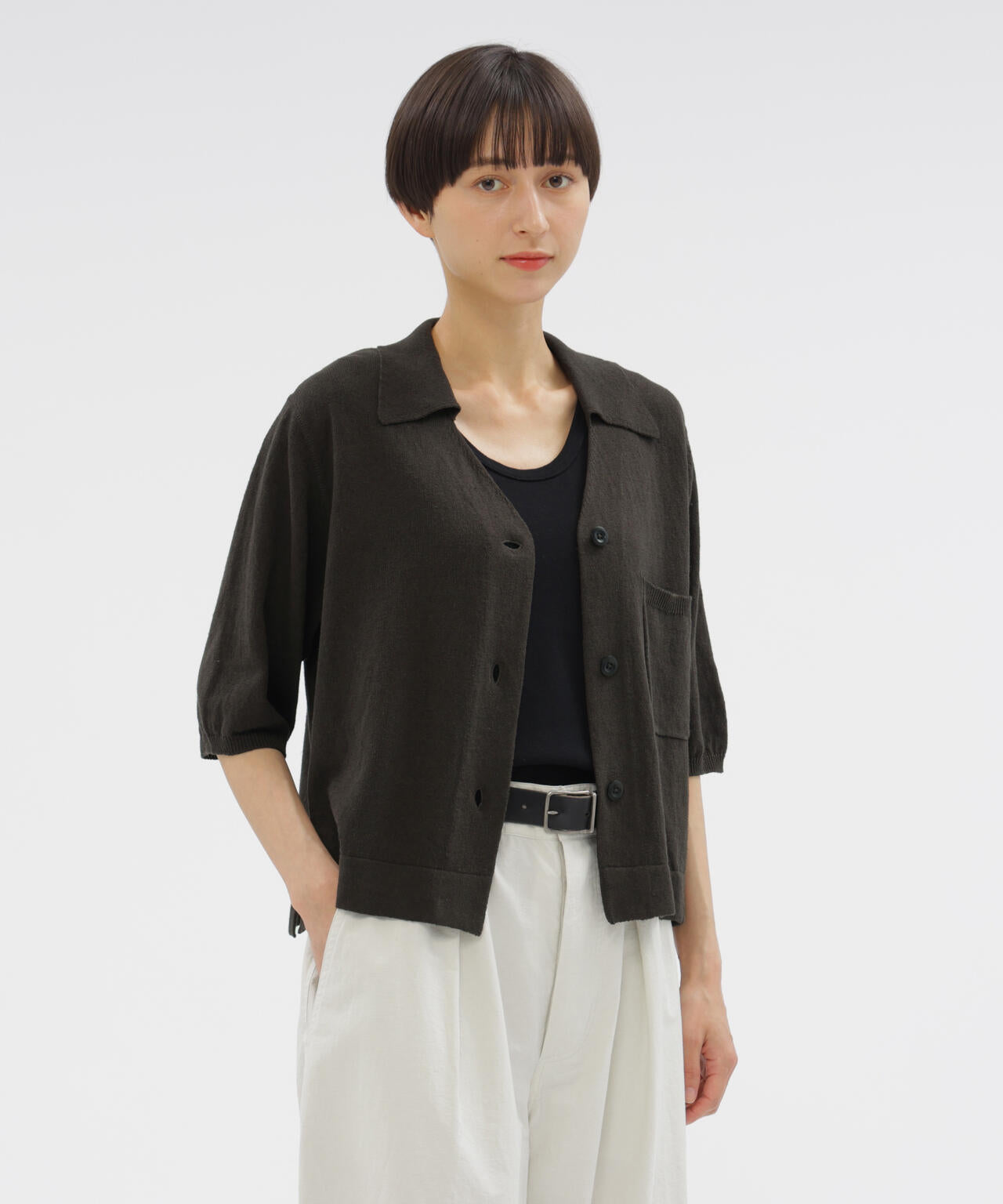HHIGHGAUGE COTTON LINEN KNITWEAR | MARGARET HOWELL（マーガレット
