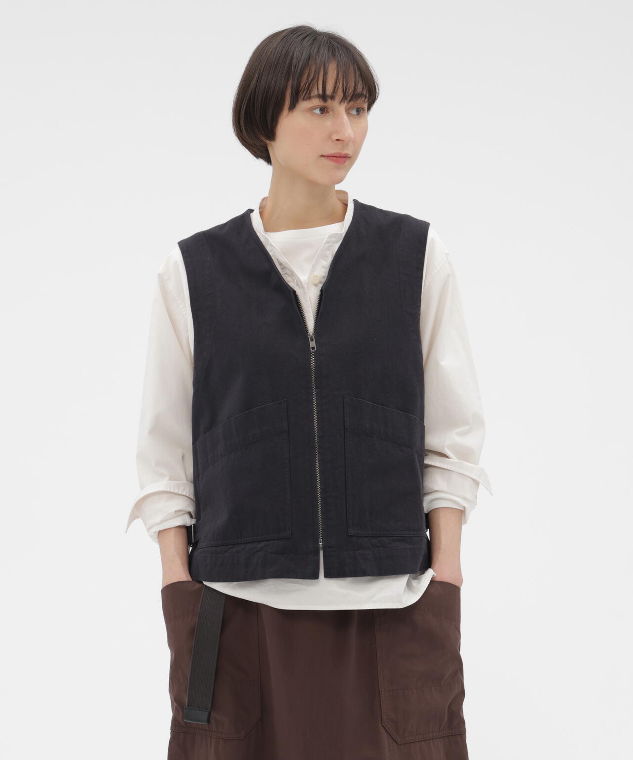 FADED COTTON TWILL BLOUSON | MARGARET HOWELL（マーガレット