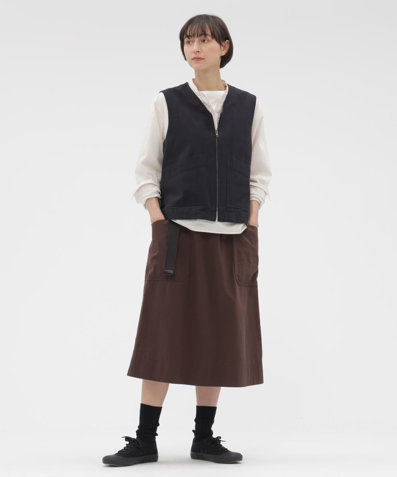 FADED COTTON TWILL BLOUSON | MARGARET HOWELL（マーガレット