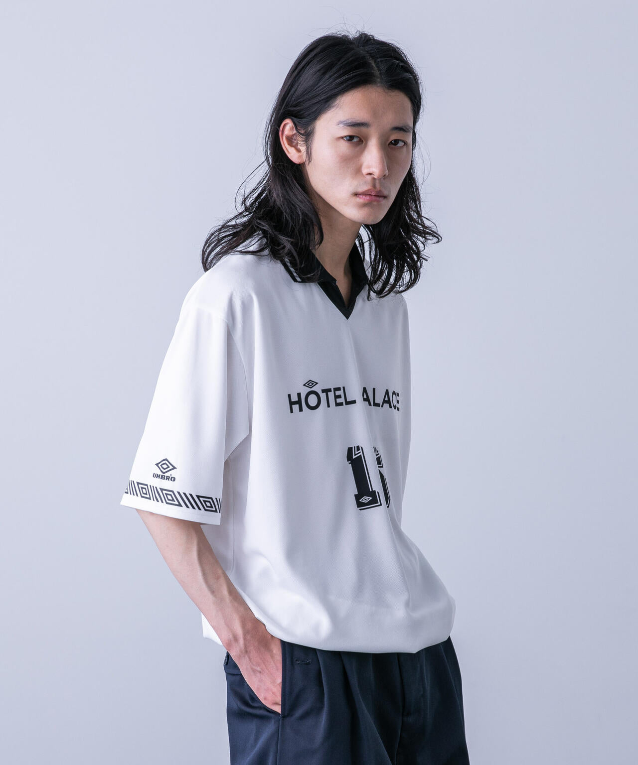 HOTEL PALACE （オテルパラス）」UMBROゲームシャツ | NANO universe