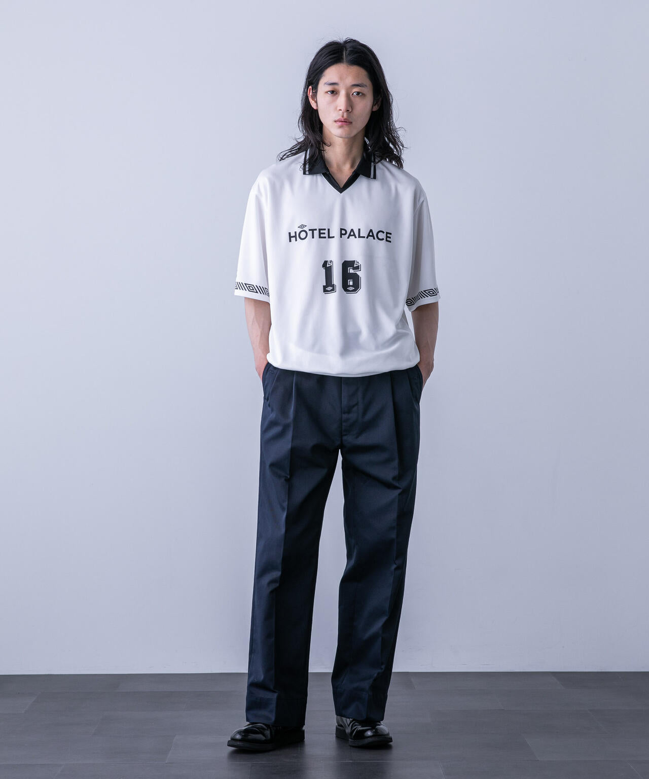 HOTEL PALACE （オテルパラス）」UMBROゲームシャツ | NANO universe