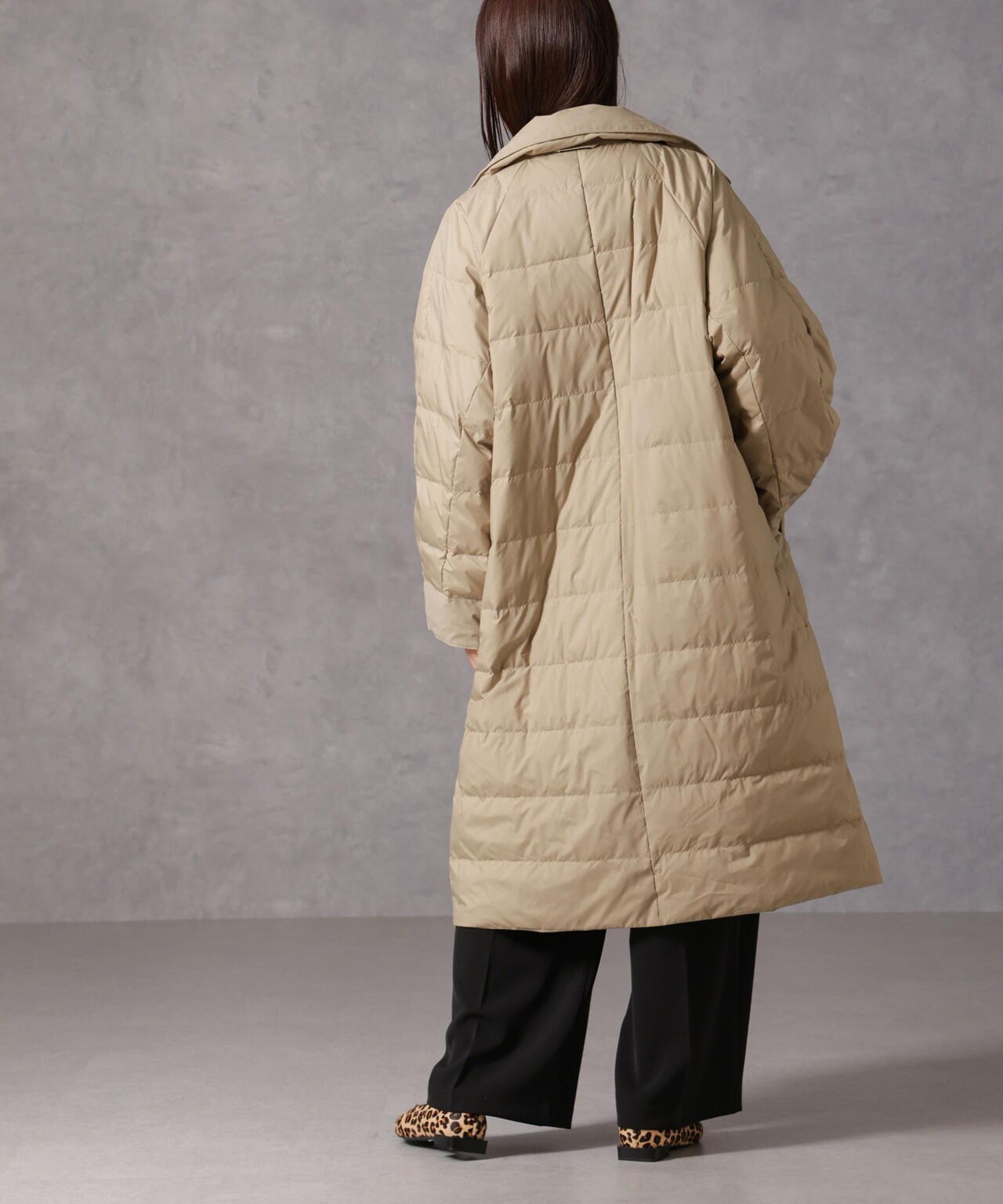 西川ダウン(R)」リバーシブルライトコート | NANO universe（ナノ