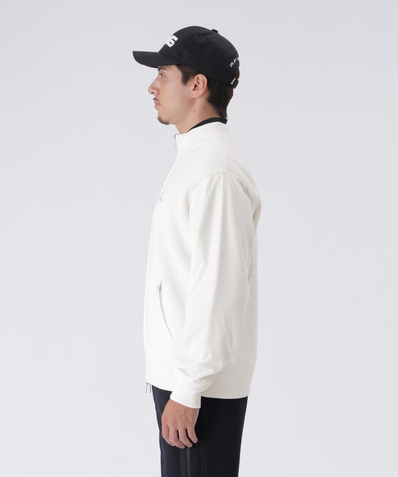 PING APPAREL】リバーシブルフルジップニットブルゾン ＜GOLD＞ (MENS