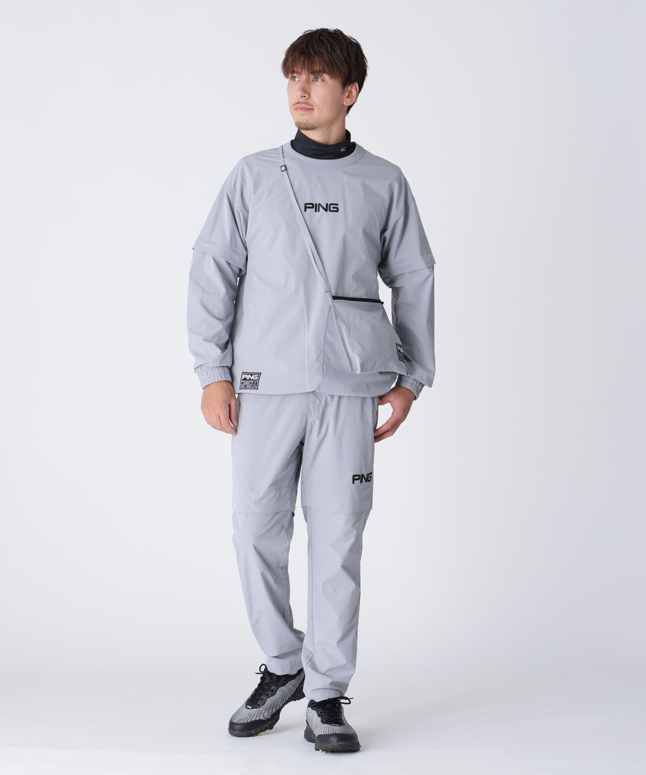 PING APPAREL】2WAYスニードジャック×2WAYパンツ ＜GOLD＞ (MENS