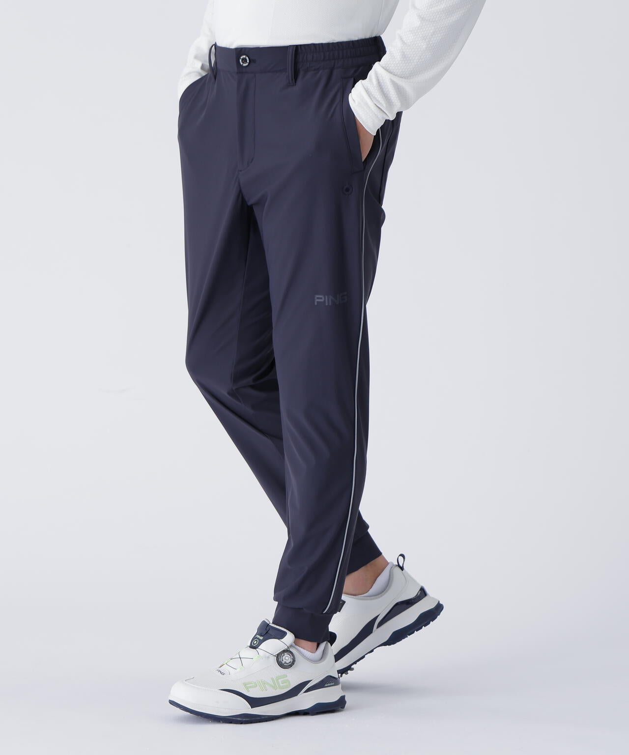 PING APPAREL】コーデュラナイロントリコットジョガーパンツ