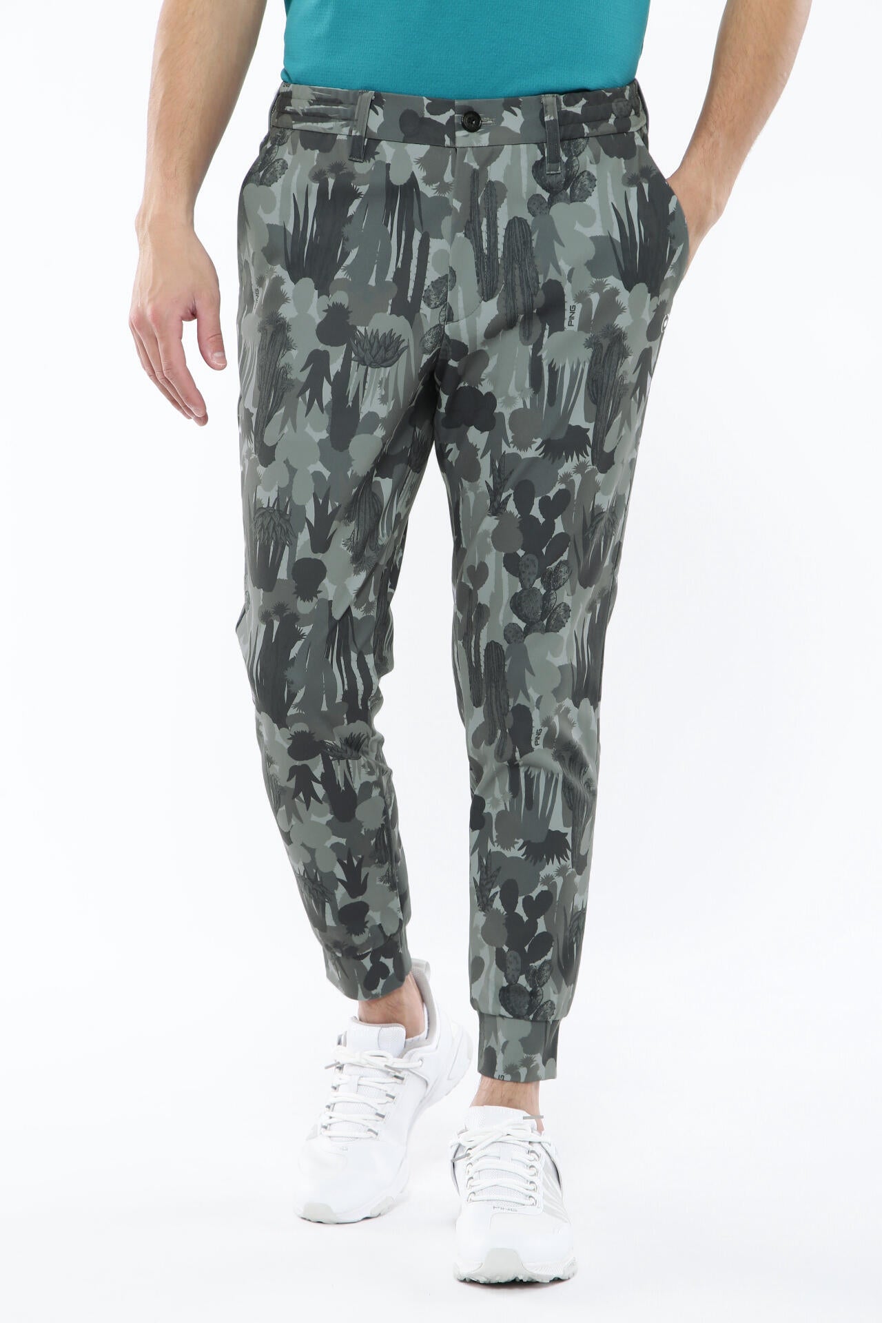 PING APPAREL】カモフラ柄ストレッチジョガーパンツ ＜NATIVE＞ | PING