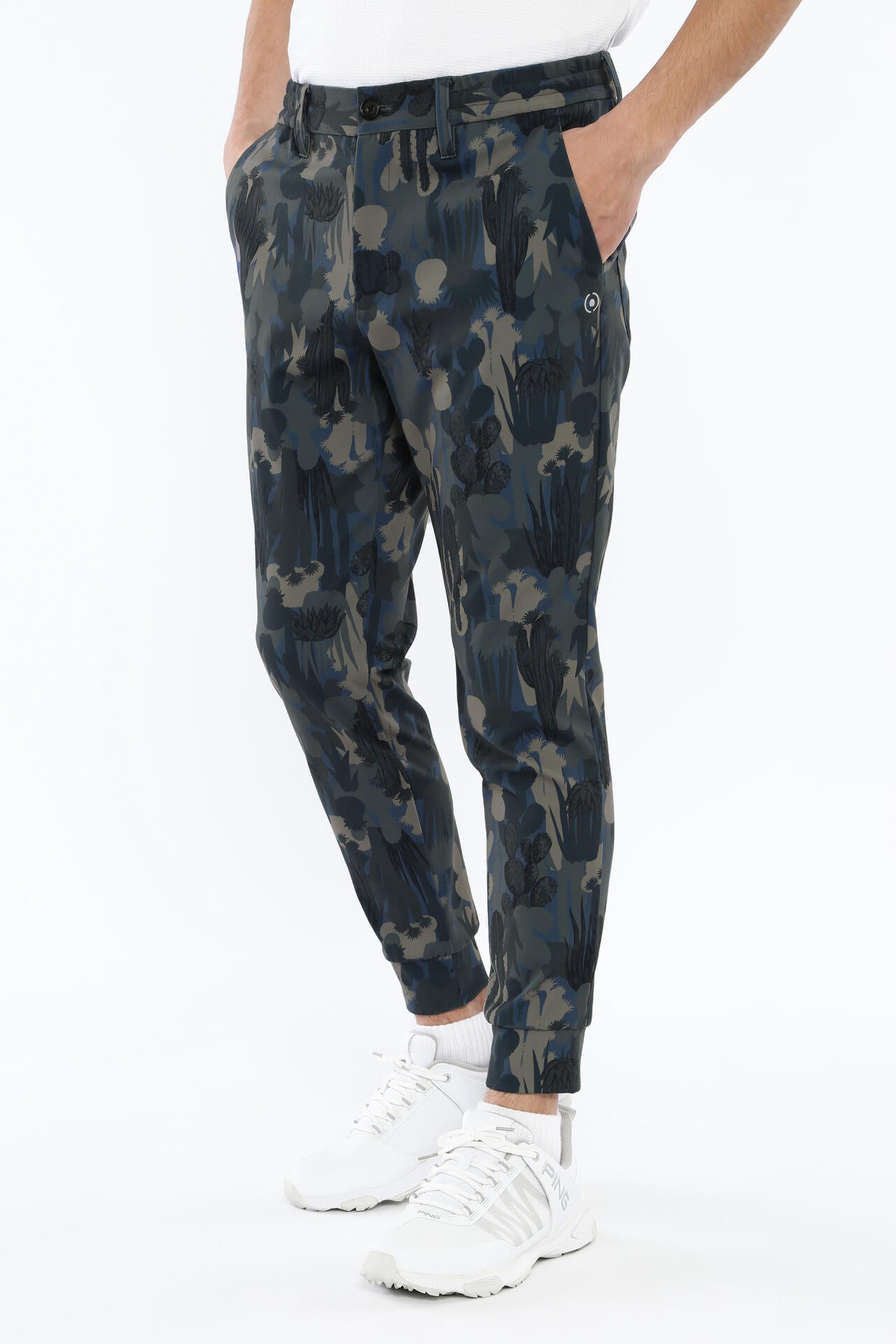 PING APPAREL】カモフラ柄ストレッチジョガーパンツ ＜NATIVE＞ | PING