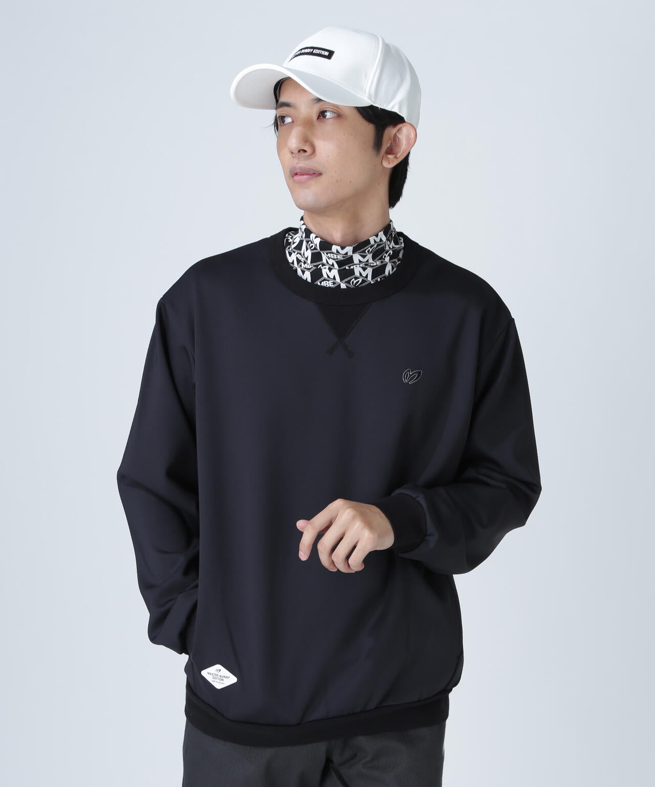 起毛トリコットクルーネックプルオーバー | MASTER BUNNY EDITION