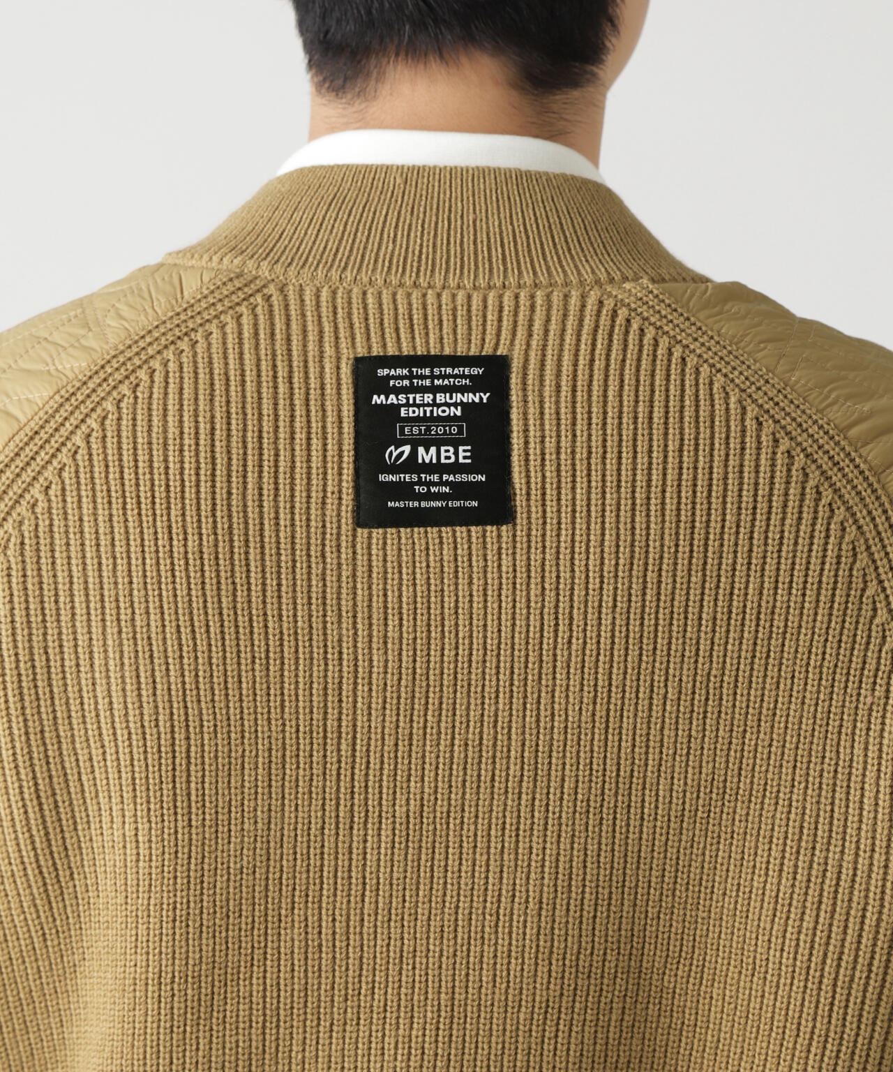 ニットジップブルゾン | MASTER BUNNY EDITION（マスターバニー