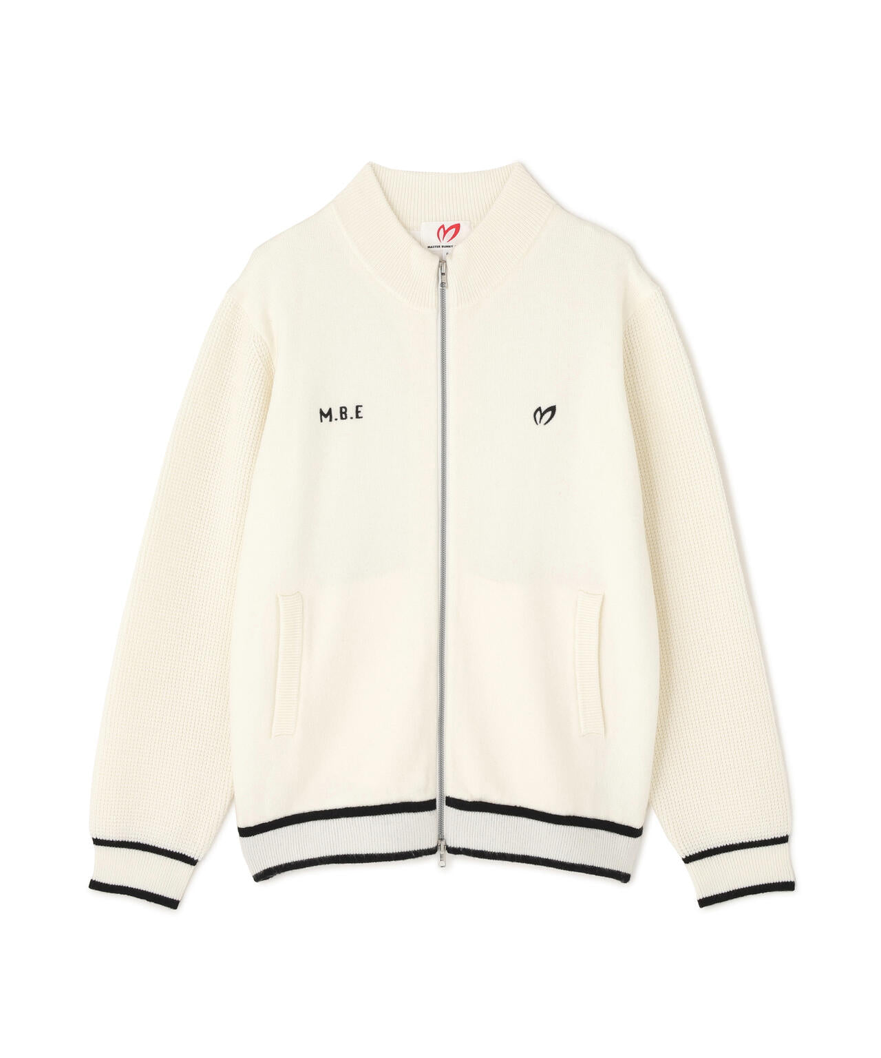 裏付きジップアップニットブルゾン | MASTER BUNNY EDITION（マスター