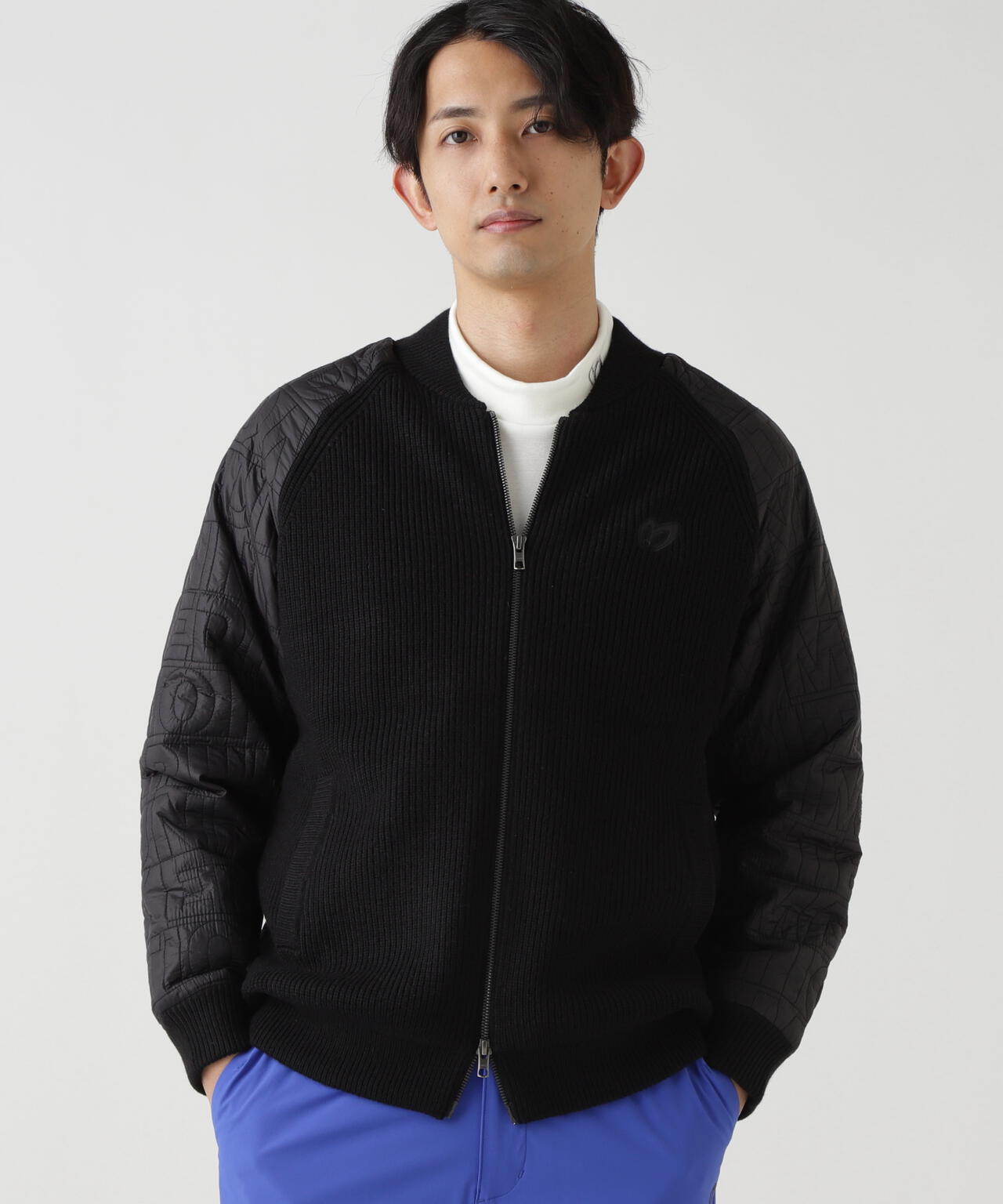 ニットジップブルゾン | MASTER BUNNY EDITION（マスターバニー