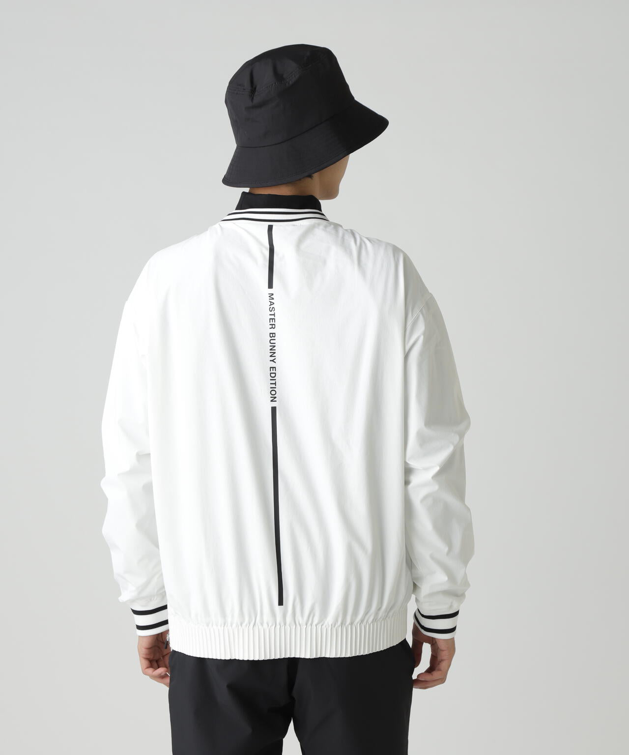 ナイロンストレッチクルーネックプルオーバー | MASTER BUNNY EDITION