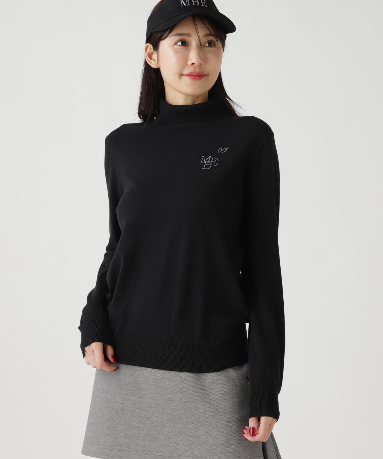 岩井ツインズコラボカラーあり】タートルネックニットプルオーバー