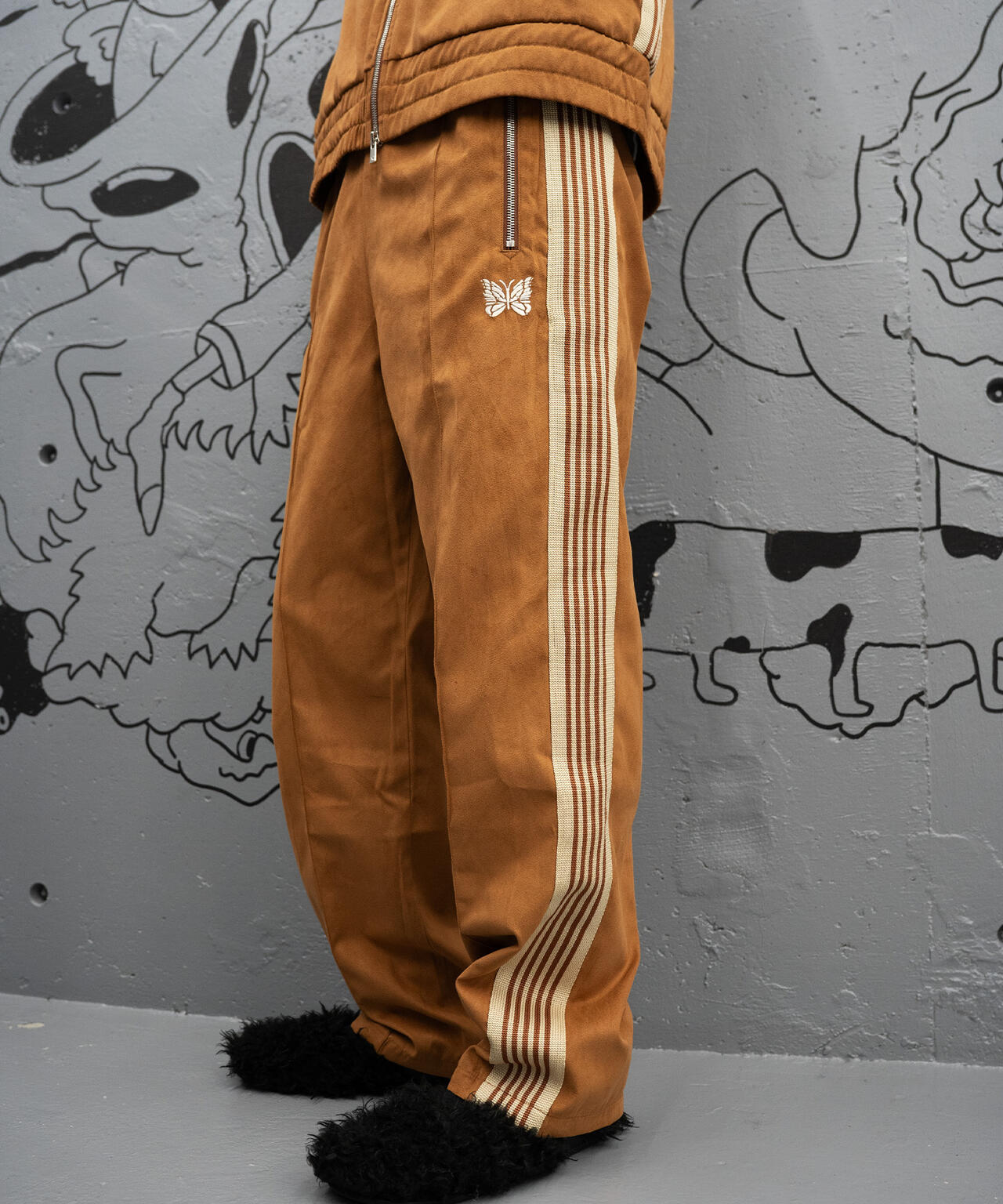 NEEDLES/ニードルズ/【LHP EXCLUSIVE】TRACK PANT - SYNTHETIC SUEDE