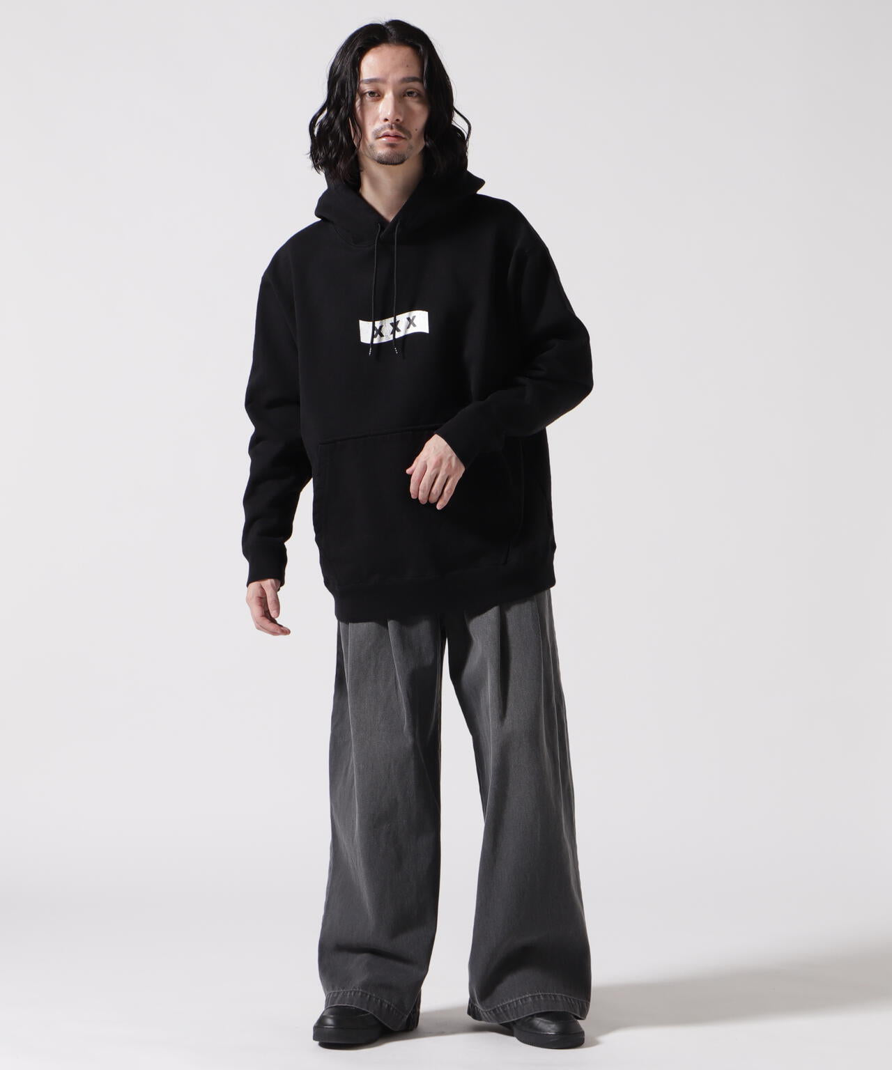 GOD SELECTION XXX / GX-A25-CS-03 クラックプリントパーカ | B'2nd