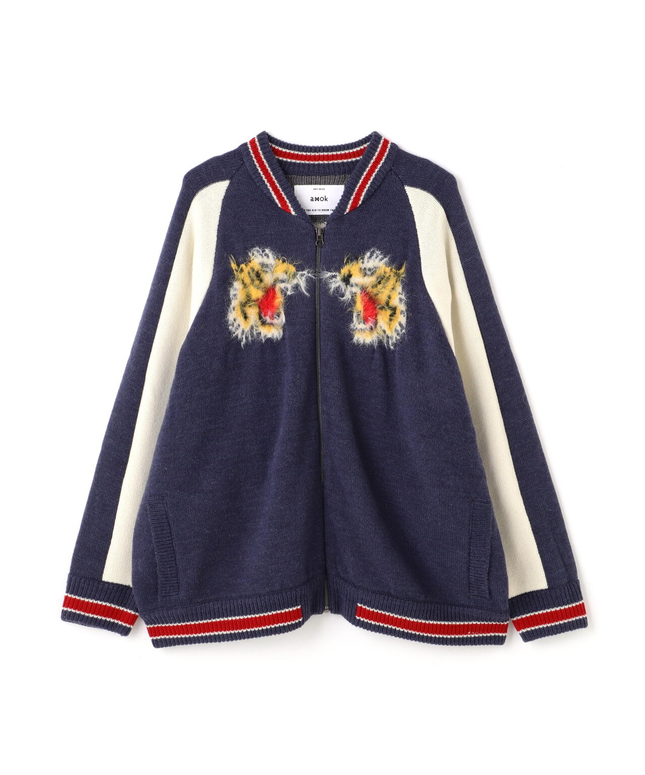 amok/アモク/別注Souvenir KNIT JACKET | ROYAL FLASH（ロイヤル