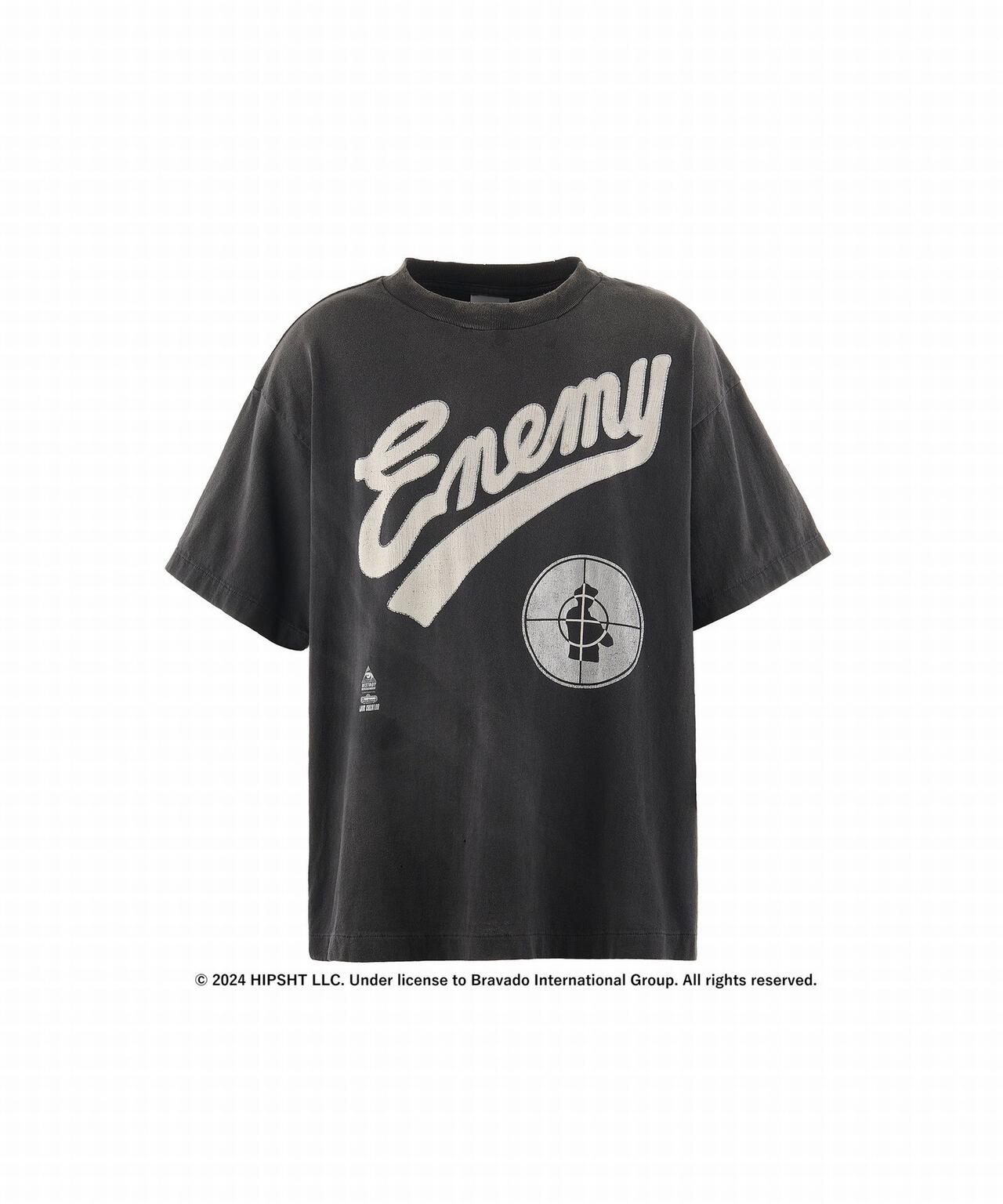 SAINT MICHAEL/セントマイケル/PE_SS TEE/SNT ENEMY/BLACK | ROYAL